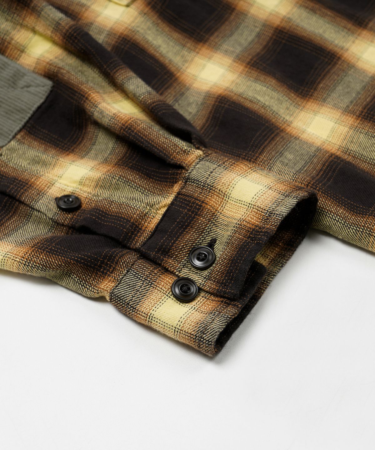 프리즘웍스(FRIZMWORKS) OMBRE CHECK SHIRT _ BROWN