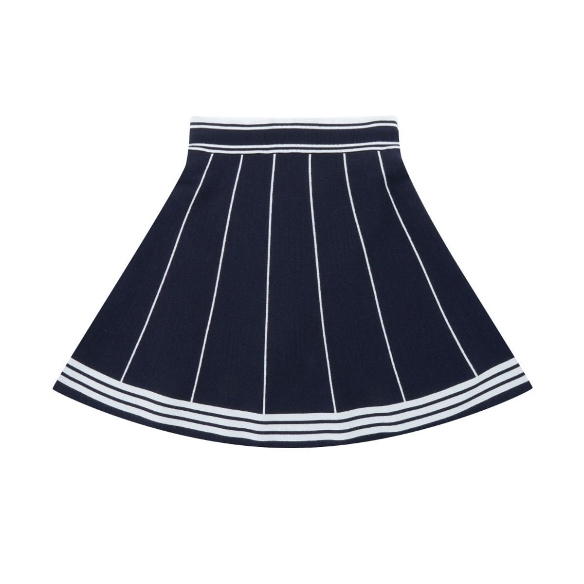 마틴골프(MARTINE GOLF) Double Weaving Knit Skirt_Navy