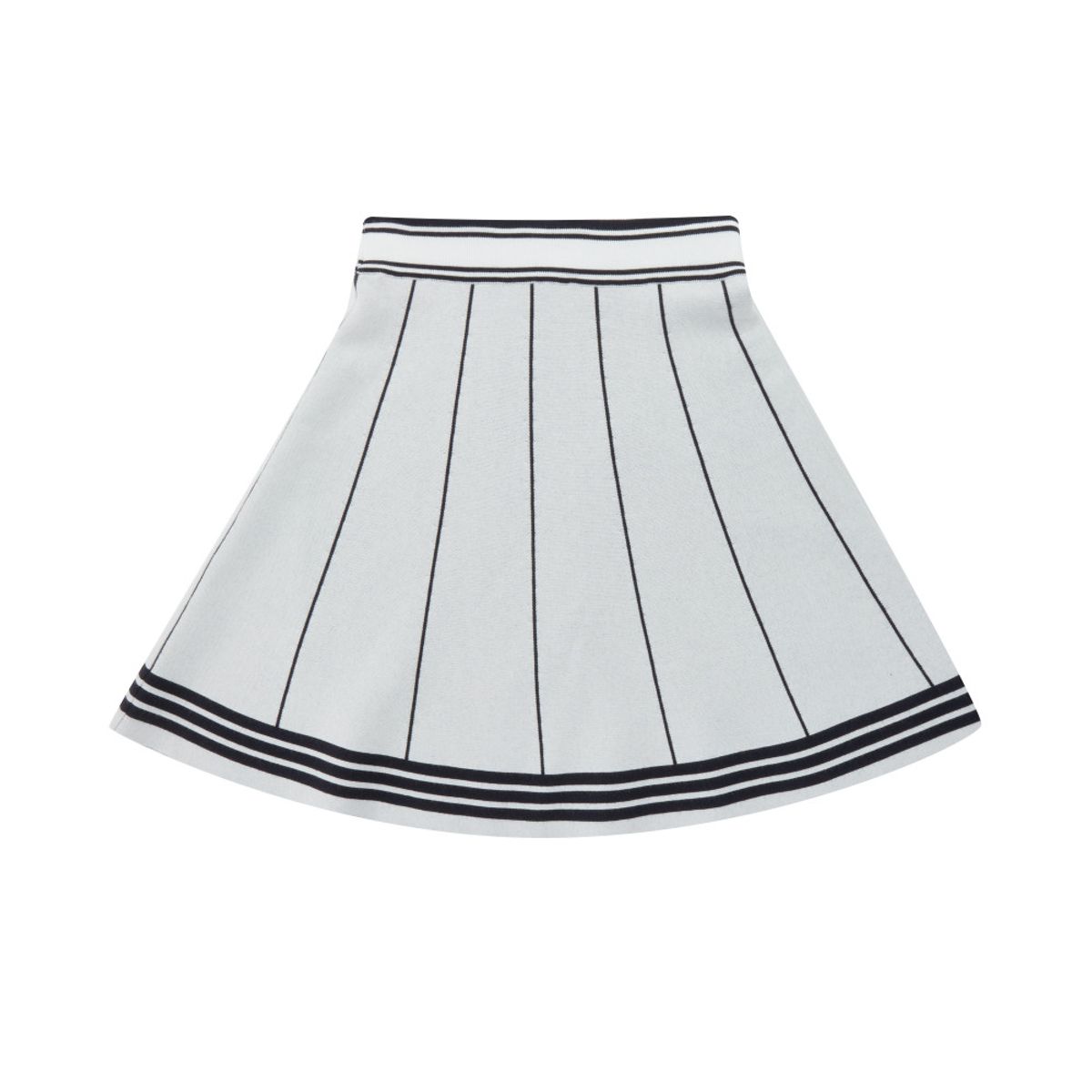 마틴골프(MARTINE GOLF) Double Weaving Knit Skirt_White