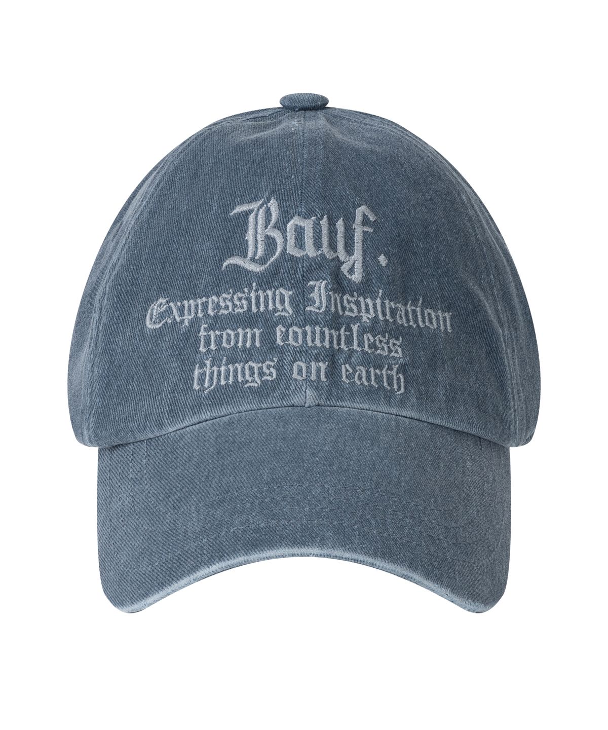 바우프(BAUF) B 빈티지 워싱 볼캡 [워시드 네이비]