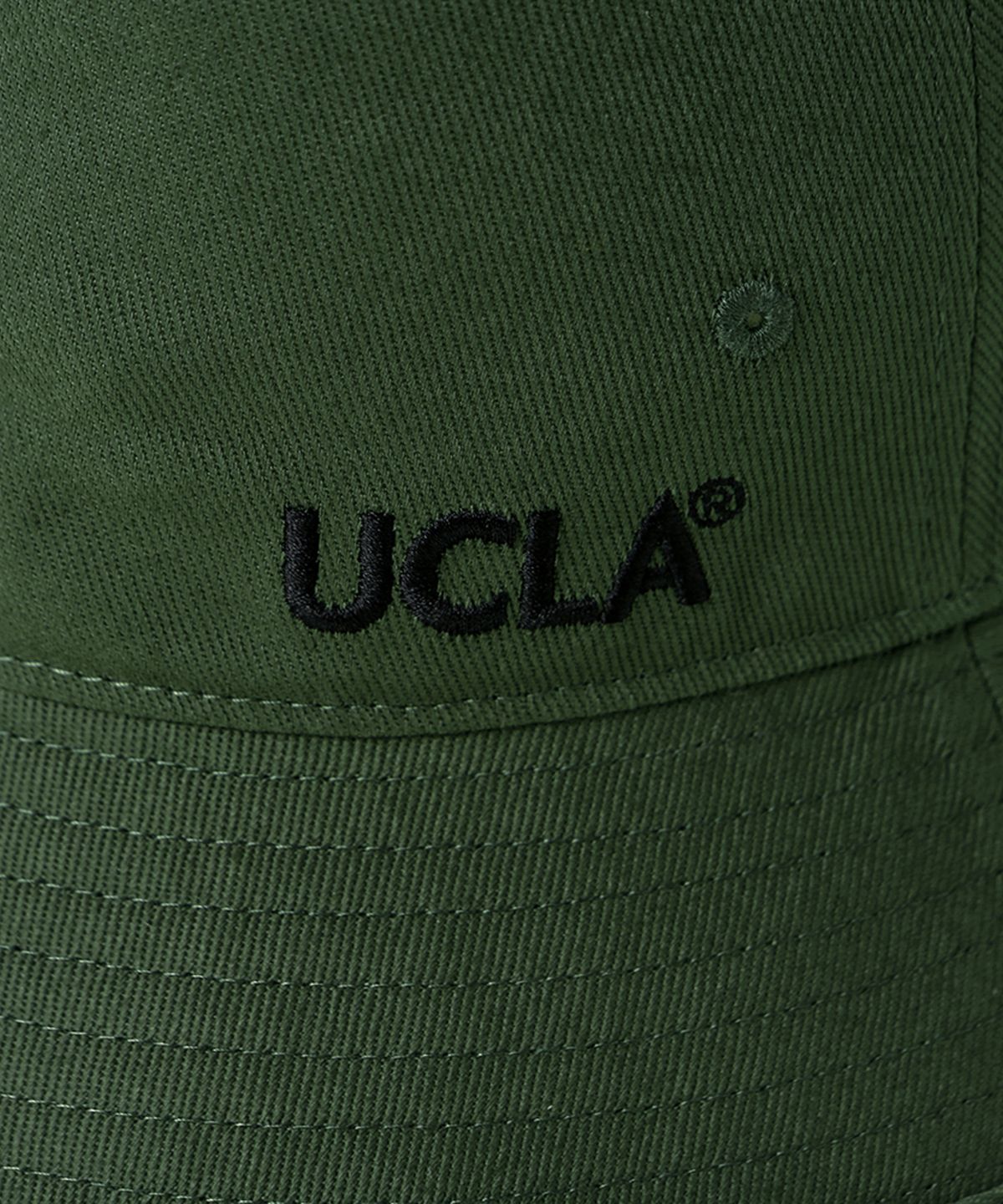 유씨엘에이(UCLA) CANVAS BUCKET HAT[KHAKI](UY7AC05_65)