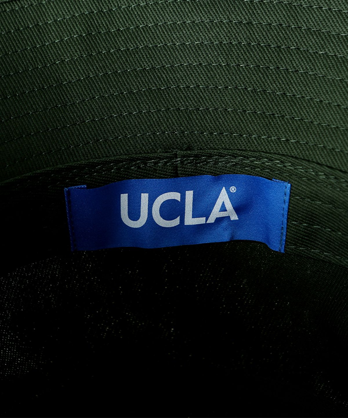 유씨엘에이(UCLA) CANVAS BUCKET HAT[KHAKI](UY7AC05_65)