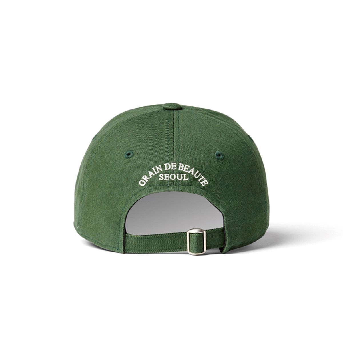 그랭드보떼(GRAIN DE BEAUTE) Signature Ball Cap [Dark Green]