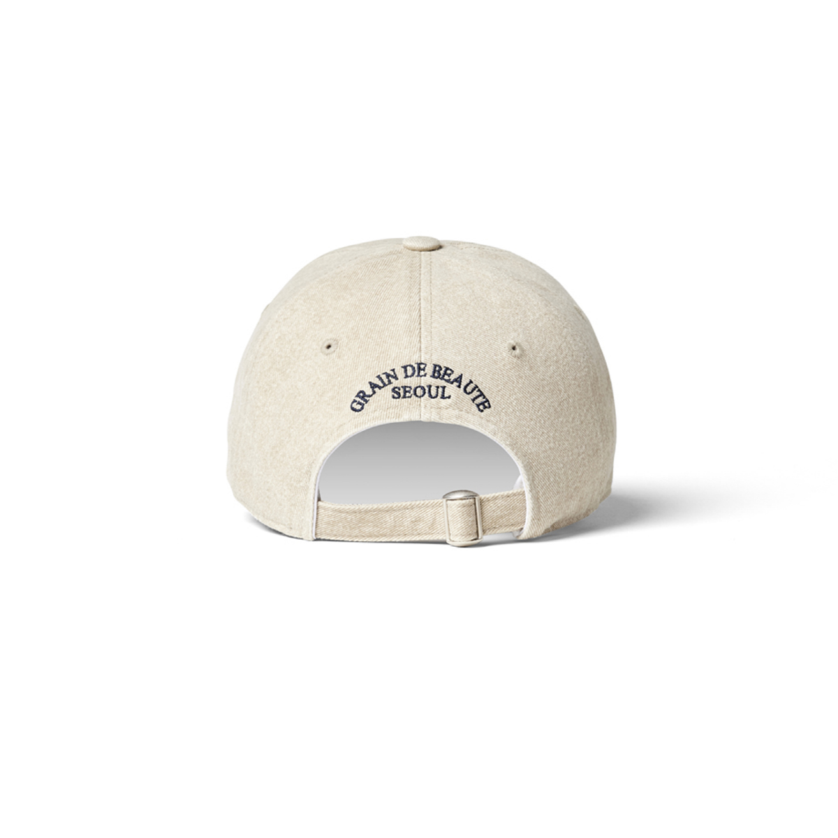 キャップ [ GRAIN DE BEAUTE ] Signature Ball Cap (11 COLOR) MUSINSA | GRAIN DE BEAUTE Signature Ball Cap [Dark Beige]