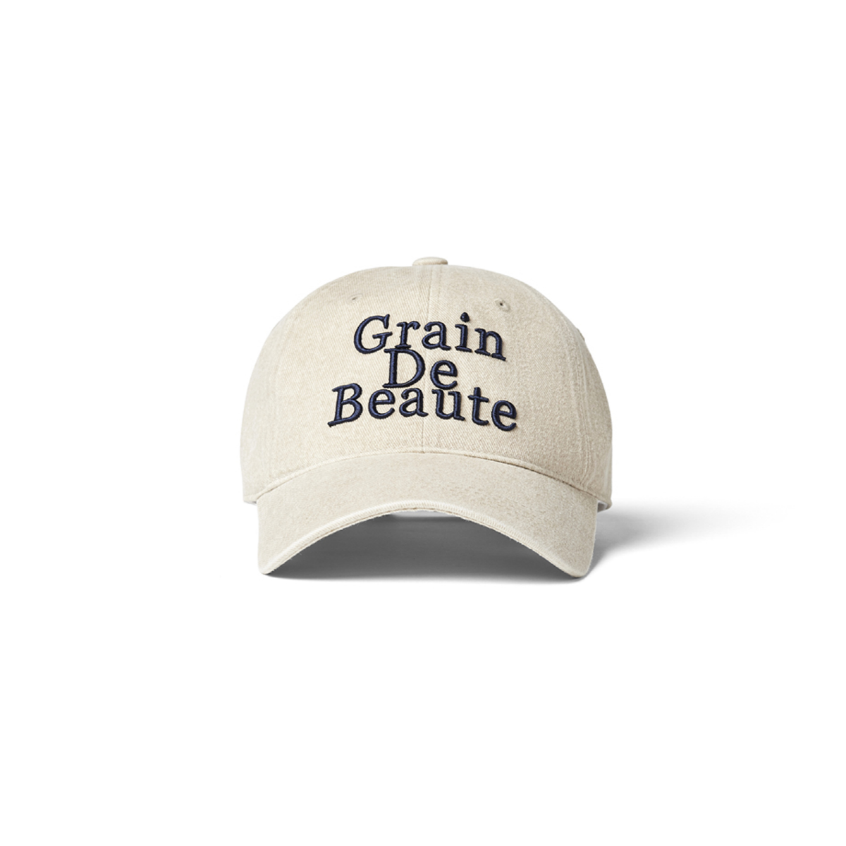 그랭드보떼(GRAIN DE BEAUTE) Signature Ball Cap [Dark Beige]