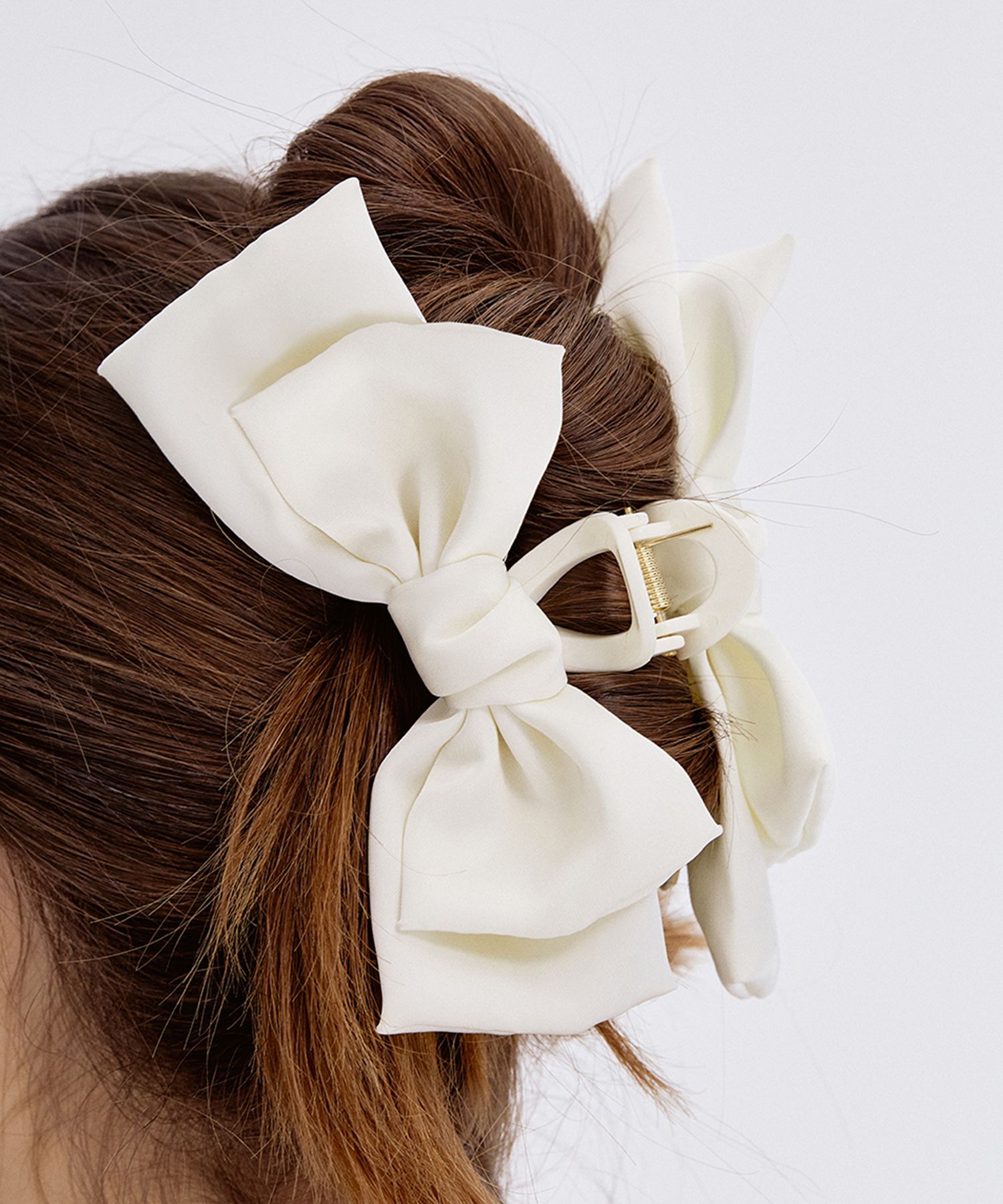 ヘアアクセサリー TATIANA Classy Silky Ribbon Hair clip HB2206 MUSINSA公式 | TATIANA Classy Silky Ribbon Hair clip HB2206