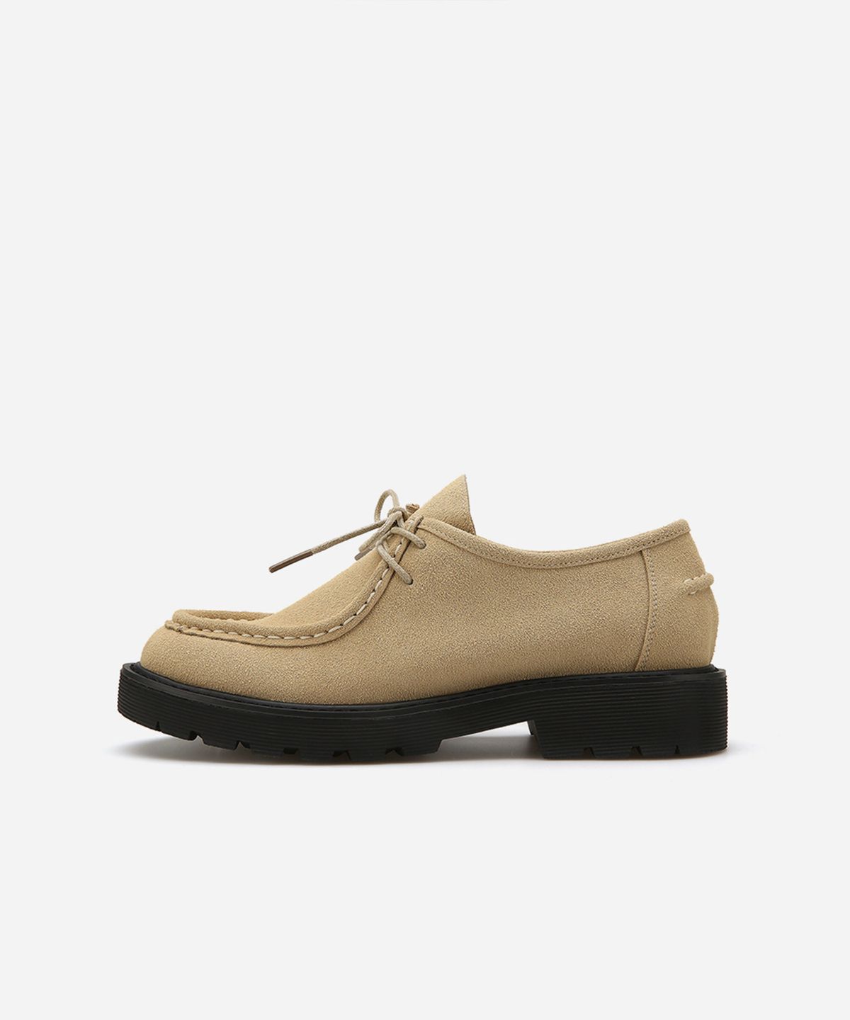 솔트앤초콜릿(SALT AND CHOCOLATE) 라운드 토 스티치 청키 로퍼 412239004/412315007 (3cm/2type)