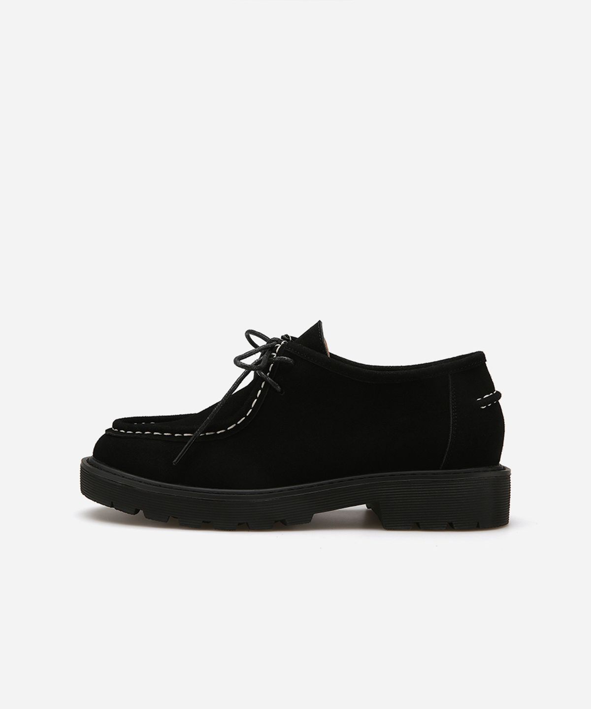 솔트앤초콜릿(SALT AND CHOCOLATE) 라운드 토 스티치 청키 로퍼 412239004/412315007 (3cm/2type)
