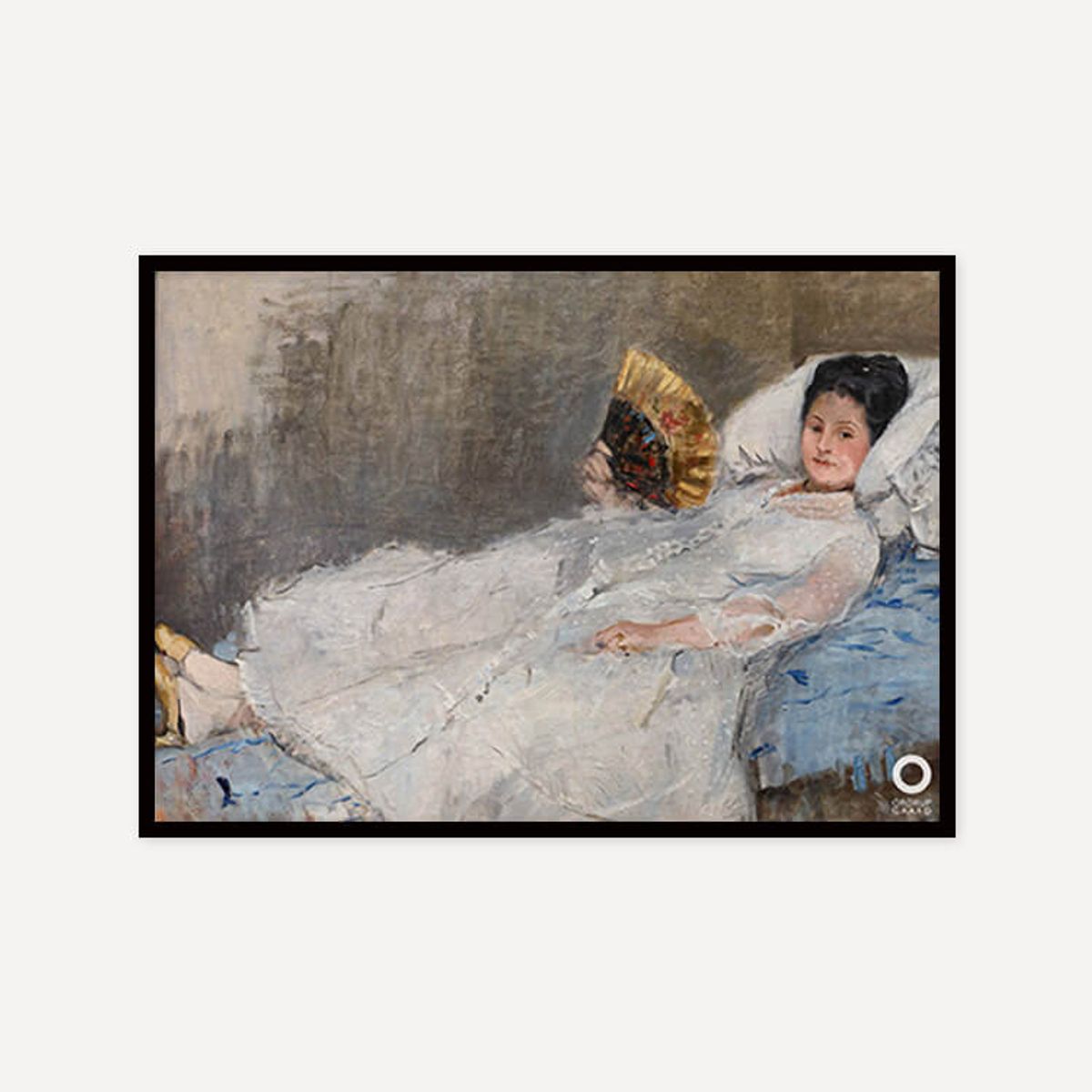 그릿시즌(GREET SEASON) 베르트 모리조 Portrait of Madame Marie Hubbard, 1874 (액자 포함)