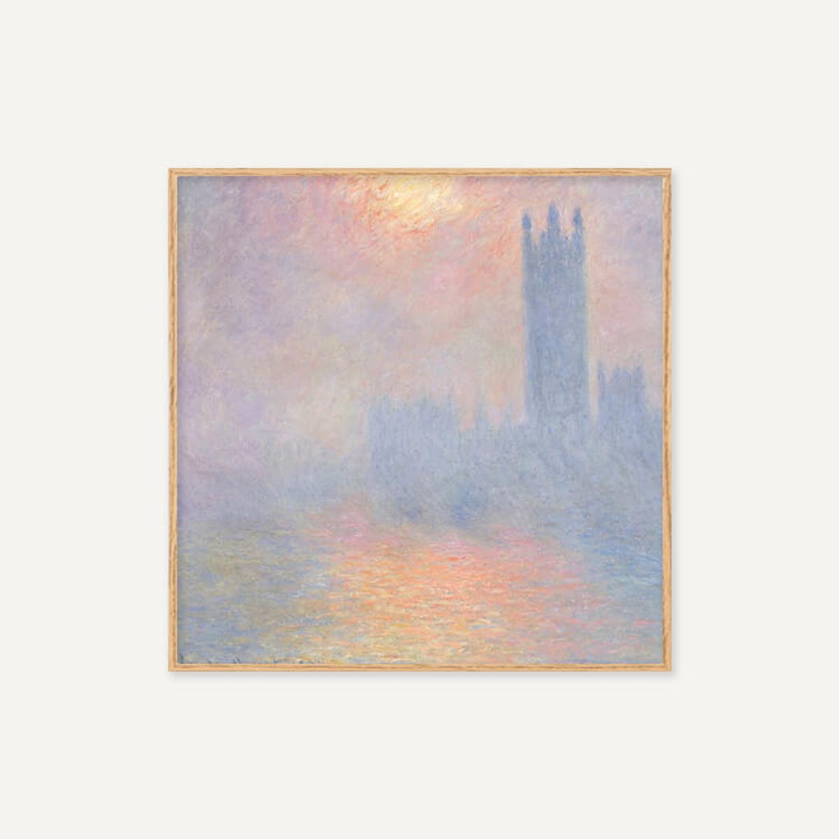 그릿시즌(GREET SEASON) 클로드 모네 Houses of Parliament, 1904 (액자 포함)