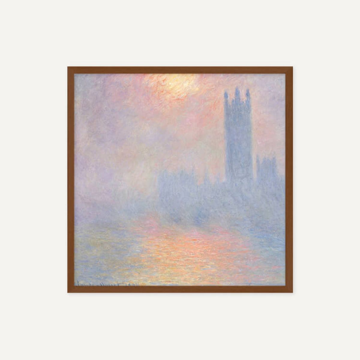 그릿시즌(GREET SEASON) 클로드 모네 Houses of Parliament, 1904 (액자 포함)