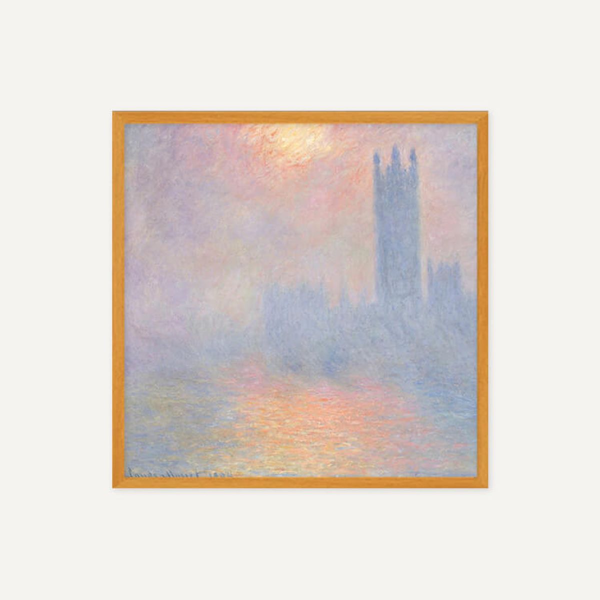 그릿시즌(GREET SEASON) 클로드 모네 Houses of Parliament, 1904 (액자 포함)