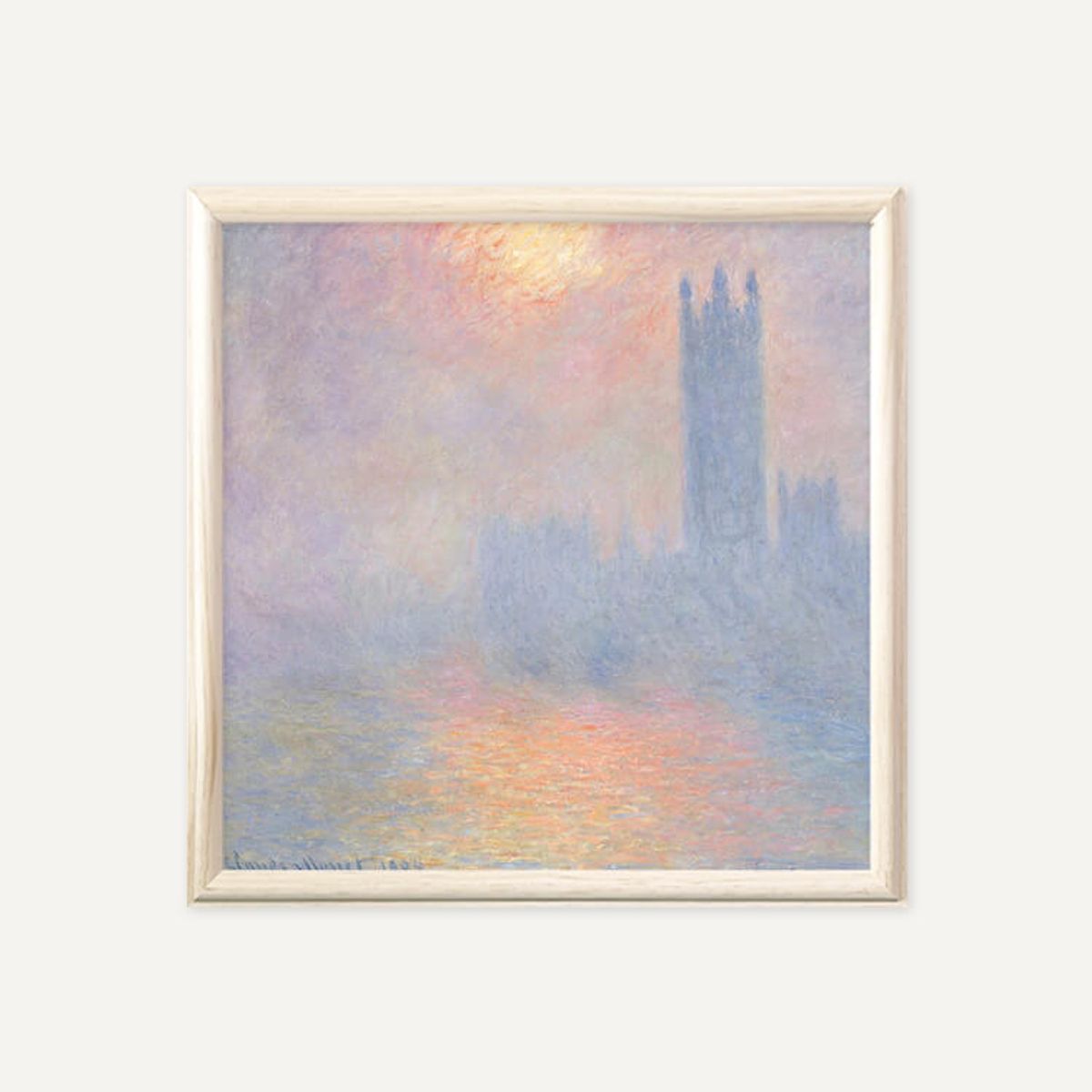 그릿시즌(GREET SEASON) 클로드 모네 Houses of Parliament, 1904 (액자 포함)