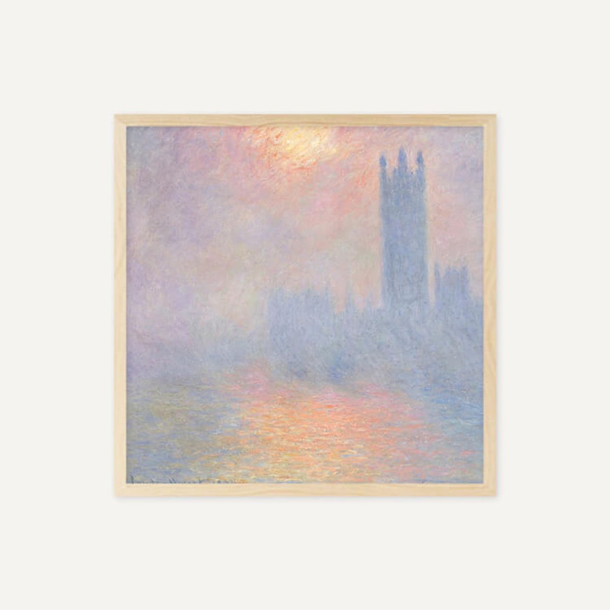 그릿시즌(GREET SEASON) 클로드 모네 Houses of Parliament, 1904 (액자 포함)