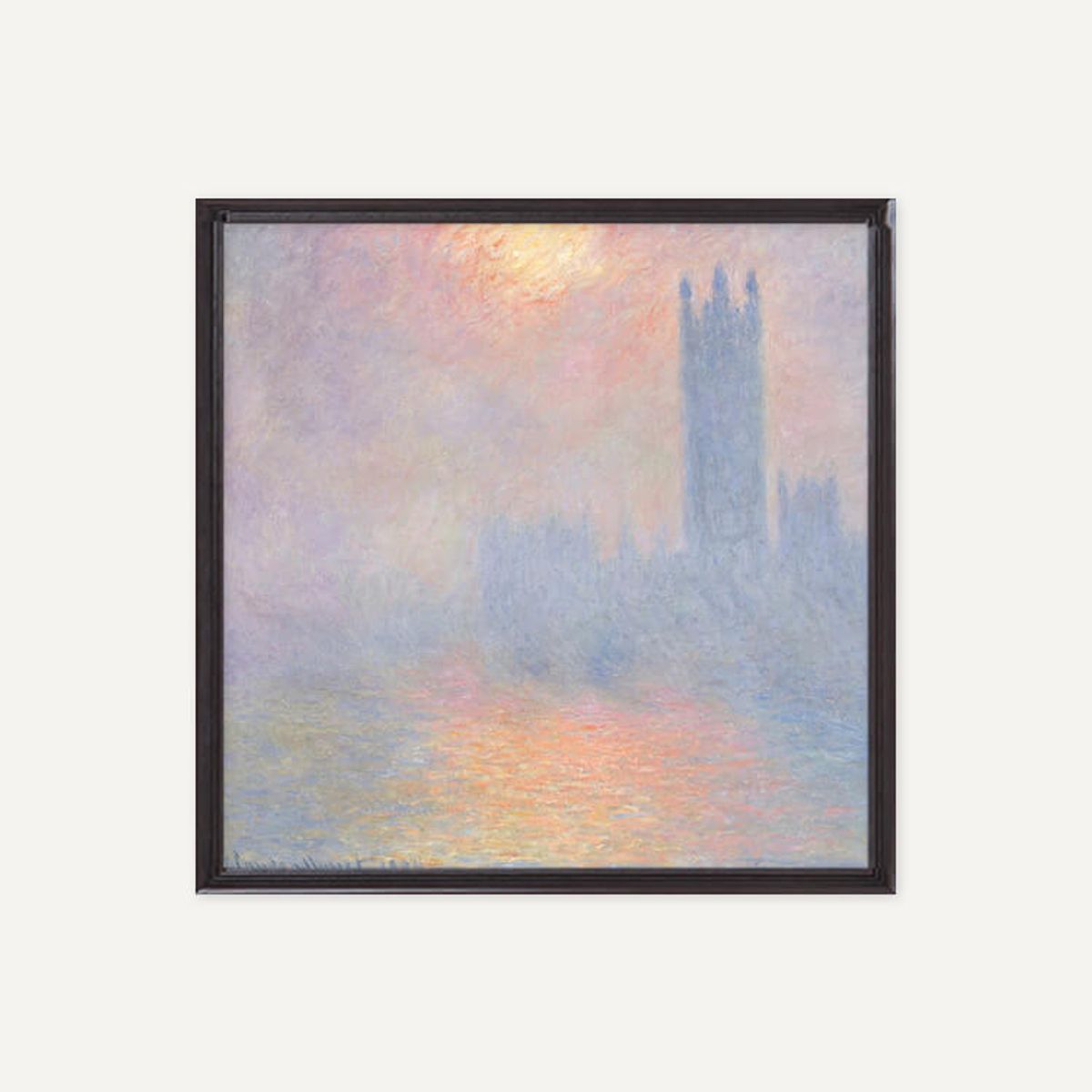 그릿시즌(GREET SEASON) 클로드 모네 Houses of Parliament, 1904 (액자 포함)