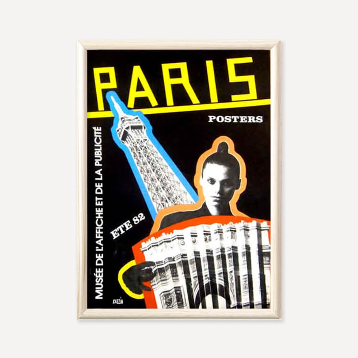그릿시즌(GREET SEASON) 라지아 Paris Exhibition, 1982 (액자 포함)