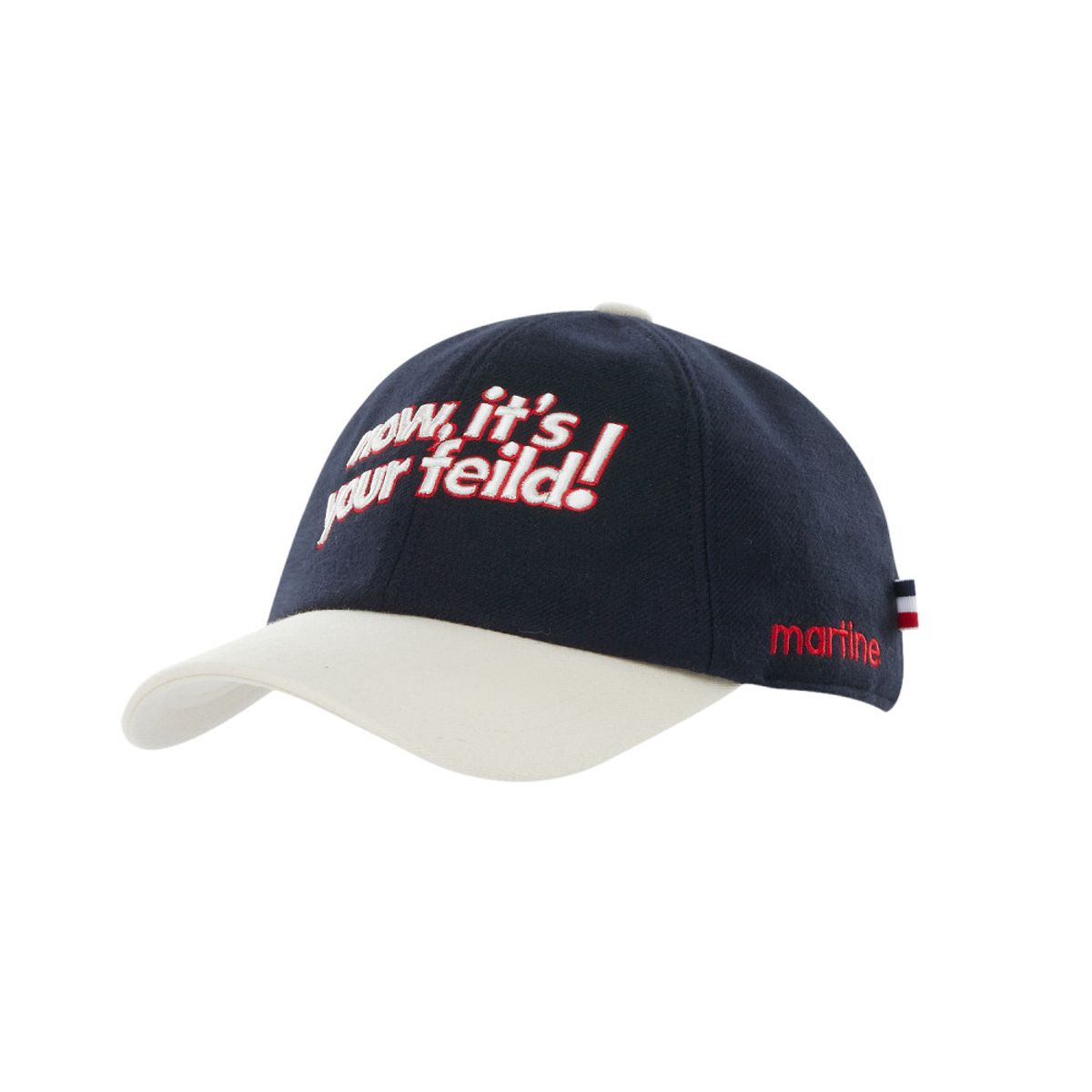 마틴골프(MARTINE GOLF) Slogan Lettering Ball Cap_Navy