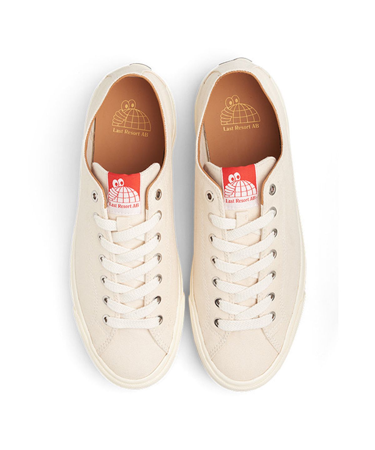 라스트리조트(LAST RESORT) VM003 Canvas Lo - White/White