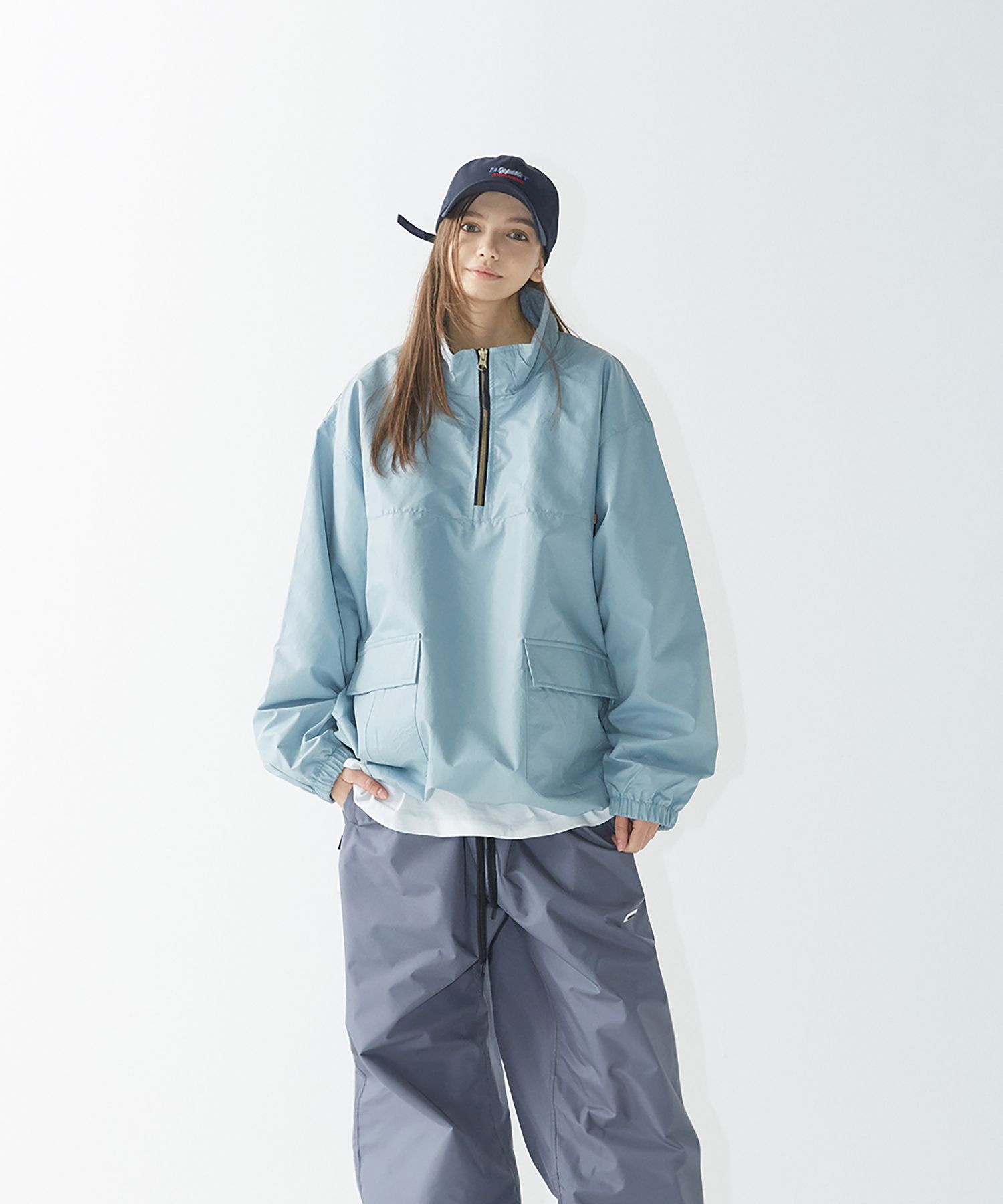 MUSINSA公式 | BSRABBIT RTR Anorak Jacket Light Blue