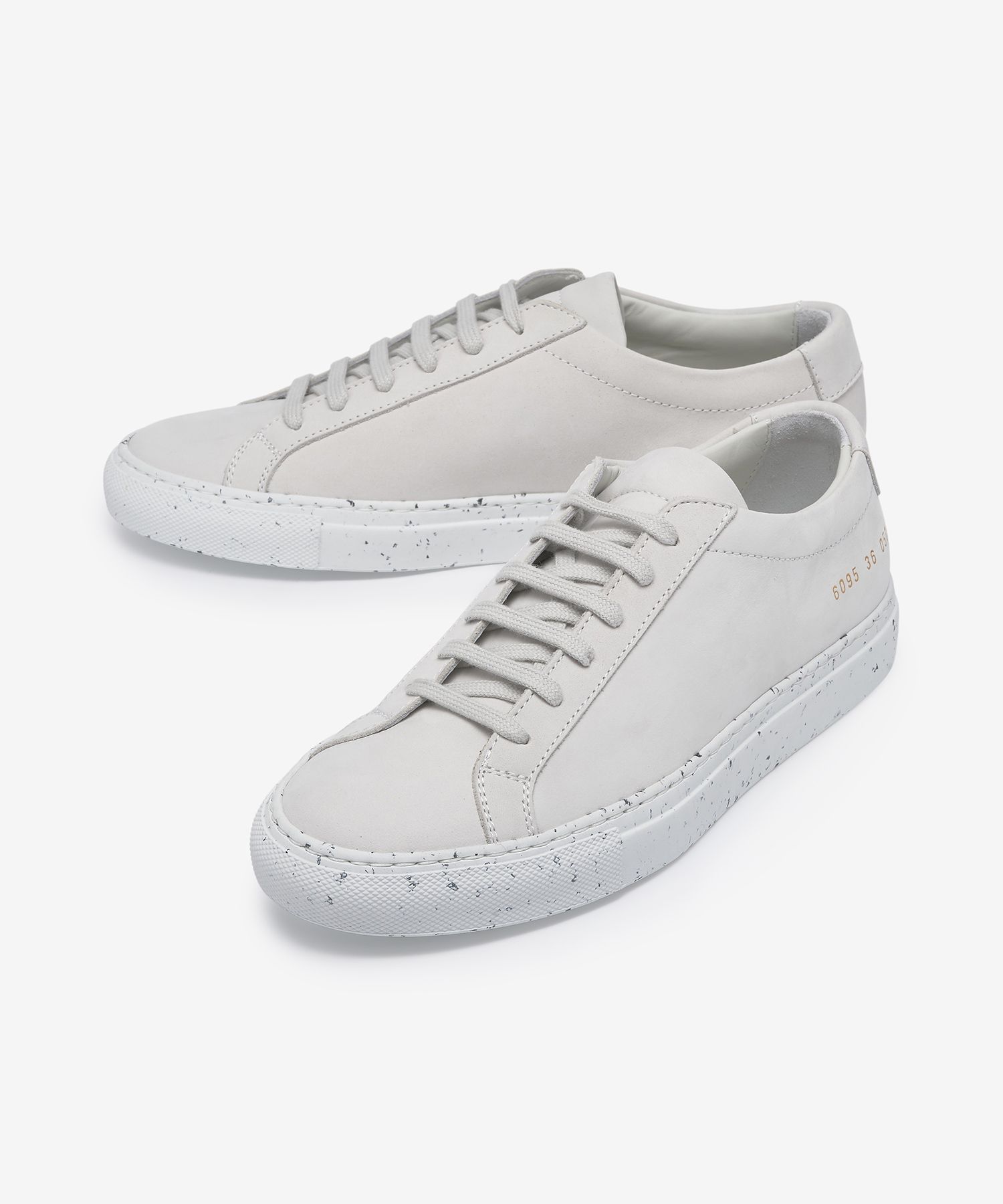◆Common Projects ◆ Achilles Nubuck Confetti Sneakers Off W MUSINSA | COMMON PROJECTS Achilles Nubuck Confetti Sneakers