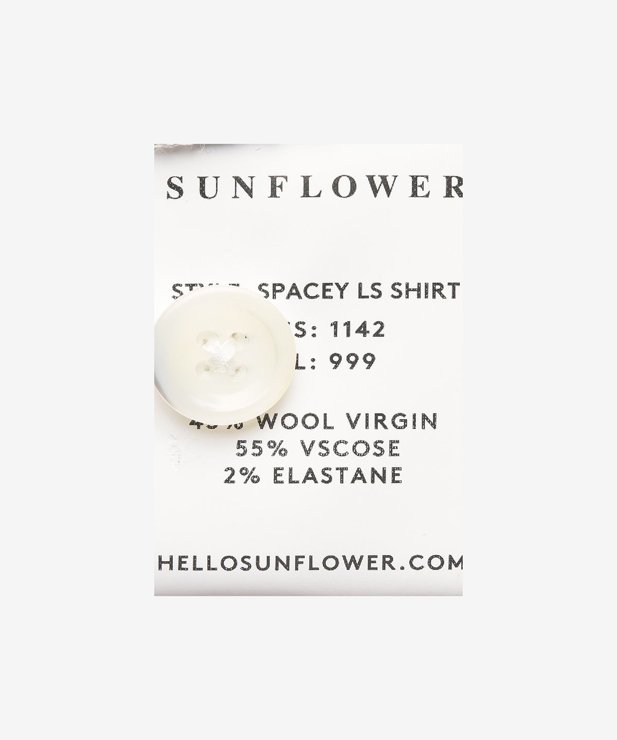 선플라워(SUNFLOWER) 스페이시 셔츠 - 블랙 체크 / 1142999