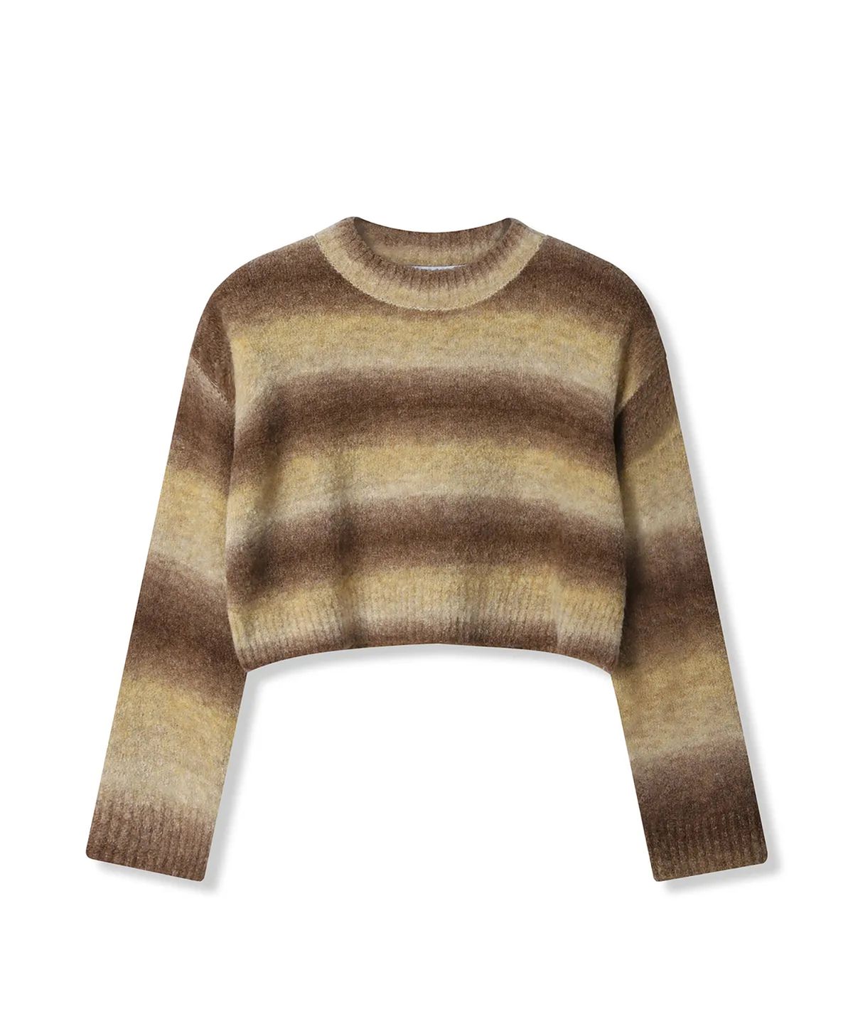 어반드레스(AVANDRESS) Wool Gradation Crop Knit - 3COL