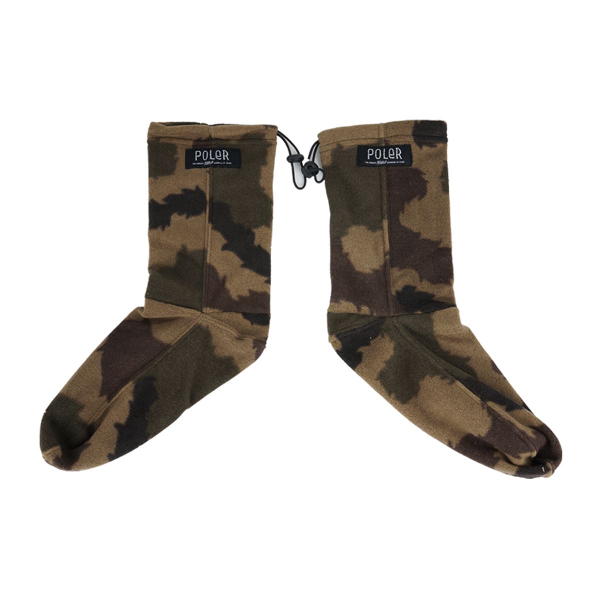 폴러스터프(POLERSTUFF) OVER SOCKS FURRY CAMO