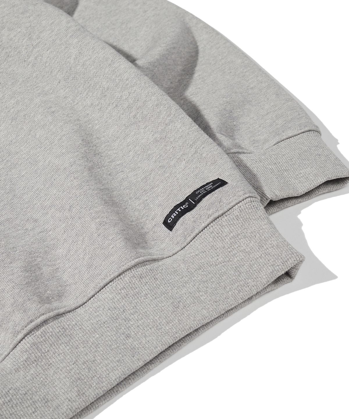 크리틱(CRITIC) OG Logo Sweatshirt Melange Grey