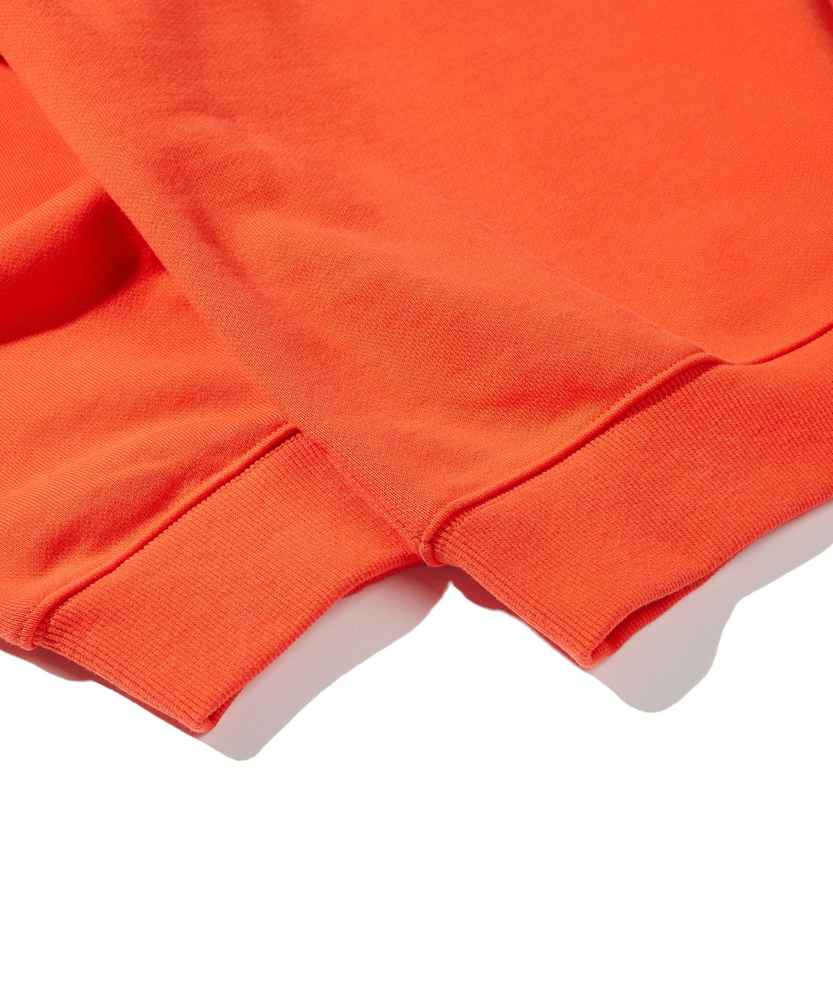 크리틱(CRITIC) OG Logo Sweatshirt Orange