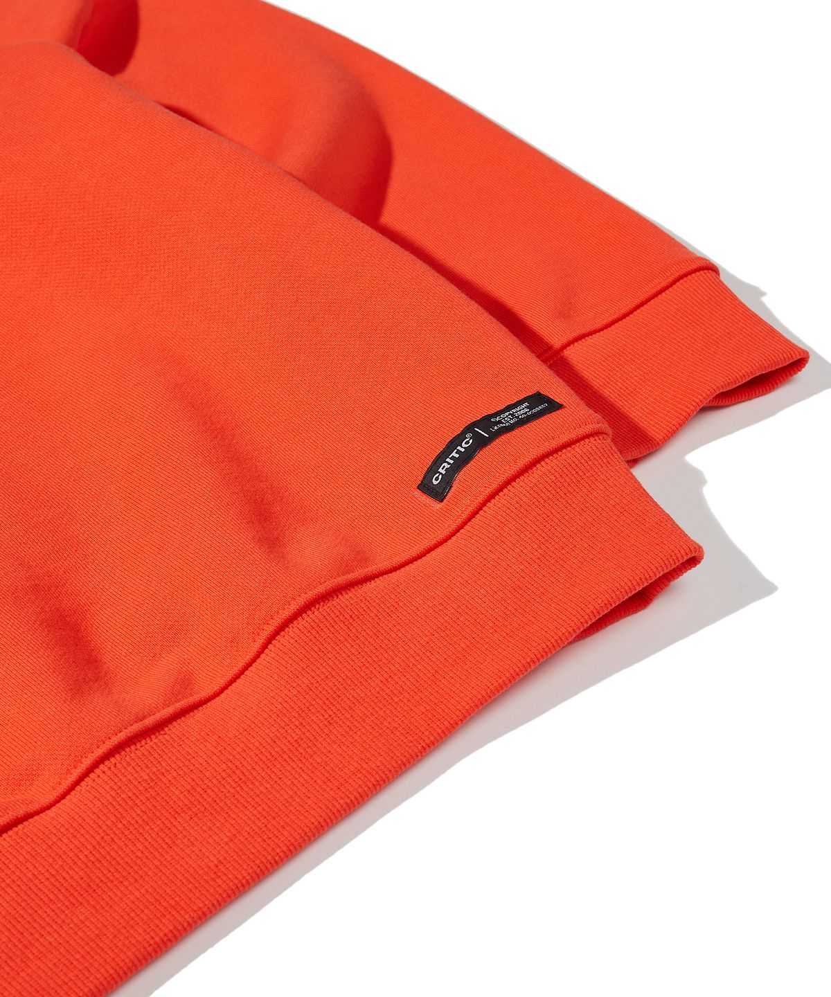 크리틱(CRITIC) OG Logo Sweatshirt Orange