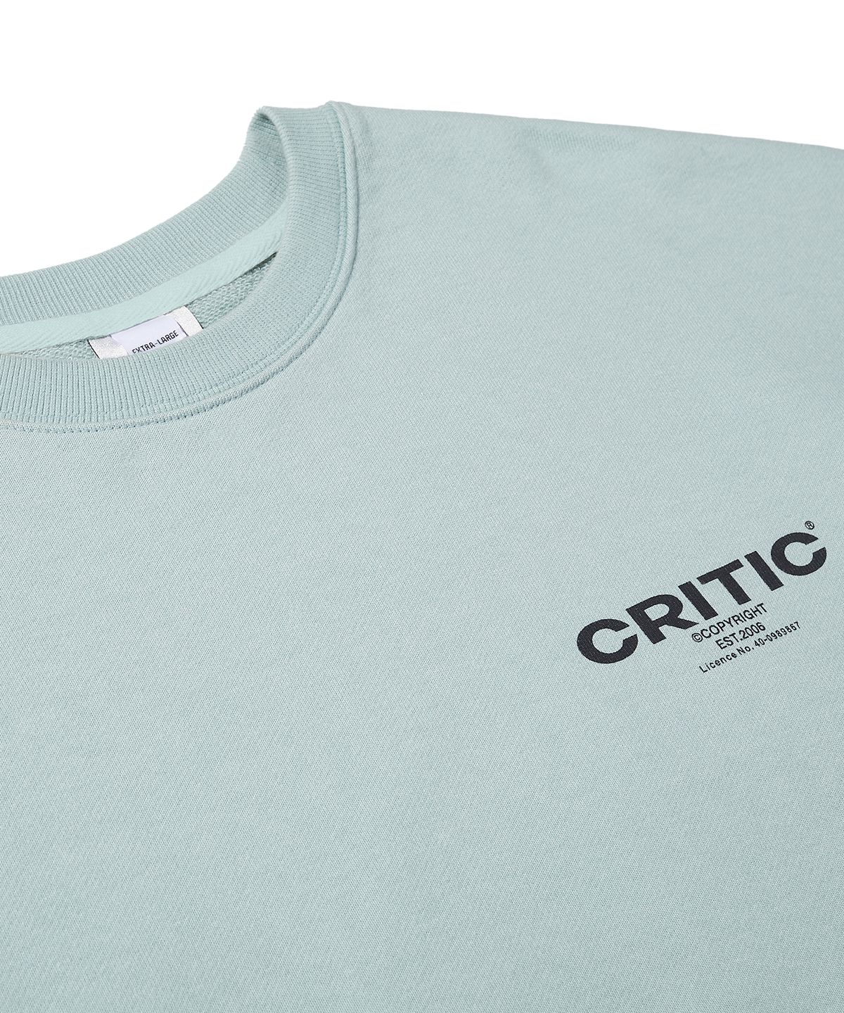 크리틱(CRITIC) OG Logo Sweatshirt Mint