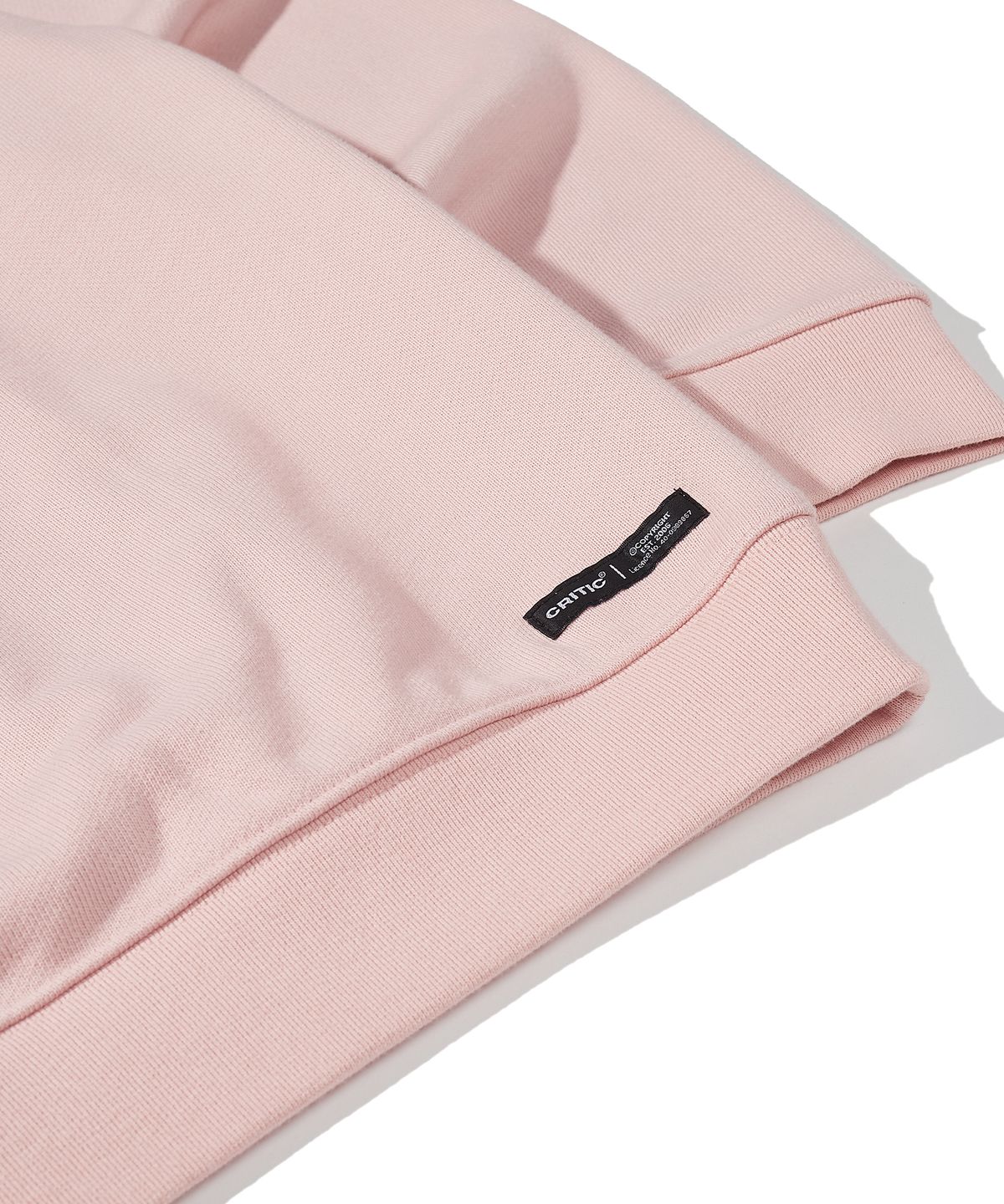크리틱(CRITIC) OG Logo Sweatshirt Pink