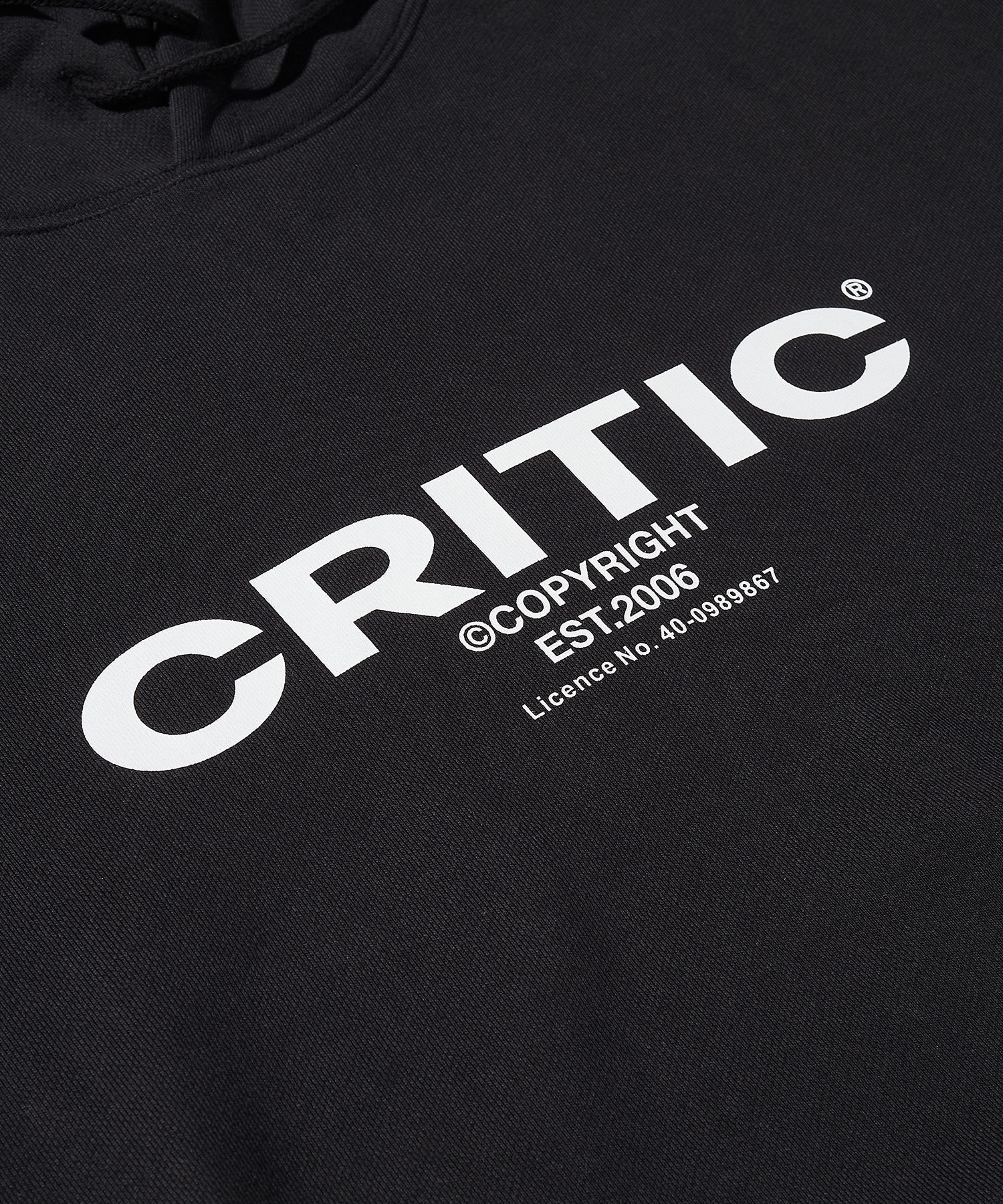 【CRITIC】送料・関税込★OG Logo Hoodie MUSINSA | CRITIC OG Logo Hoodie Black