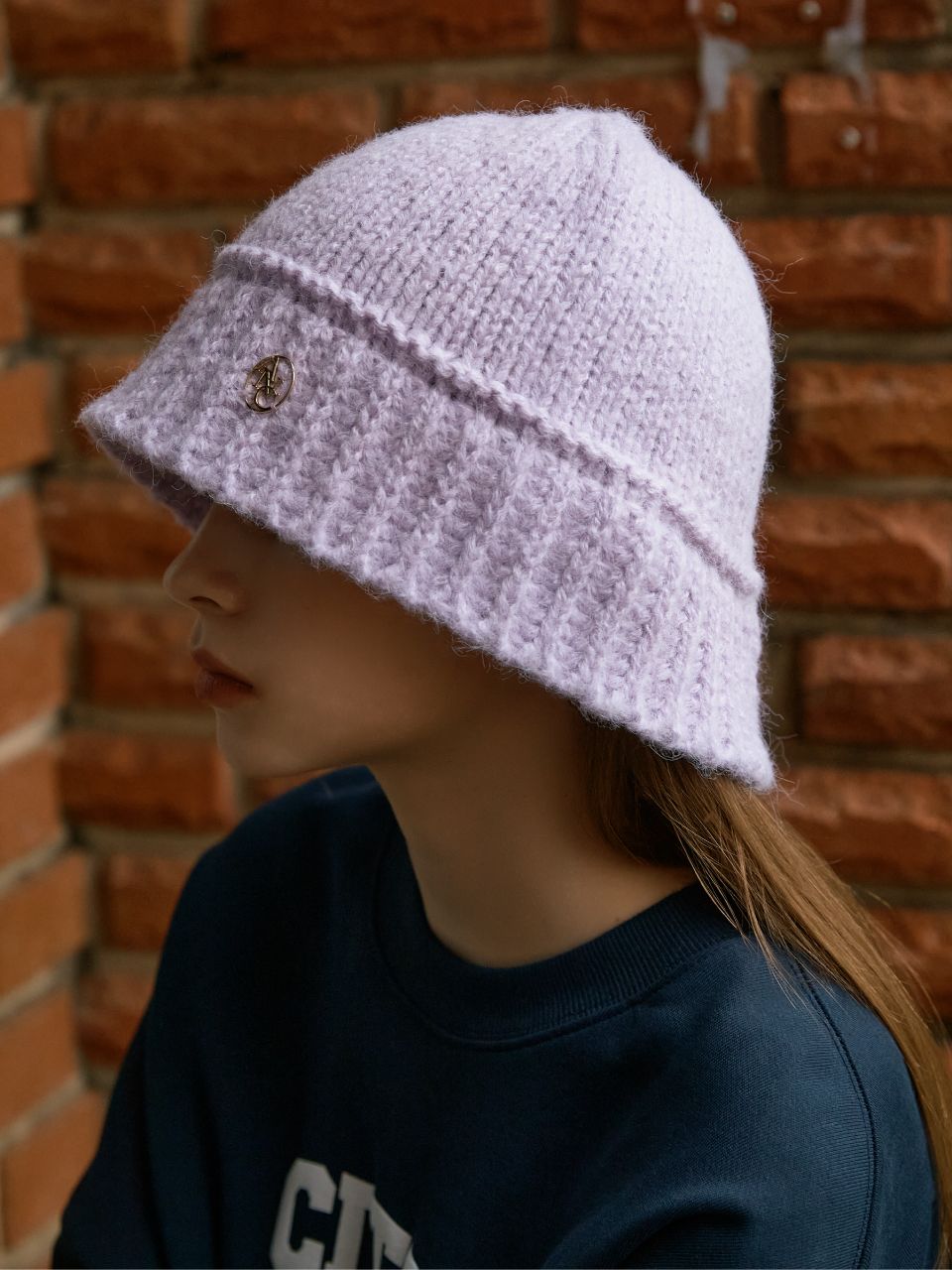 ●ANOETIC● ANC KNIT BUCKET HAT_LAVENDER MUSINSA | ANOETIC ANC KNIT BUCKET HAT_LAVENDER