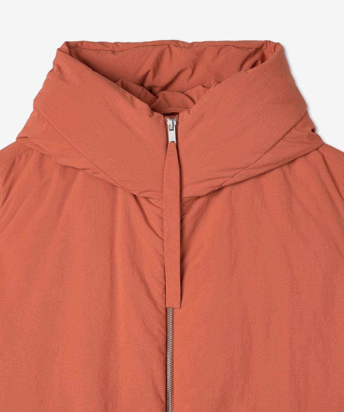 질 샌더(JIL SANDER) 질렛 후드 베스트 패딩 - 오렌지 / J40AF0012J70008633