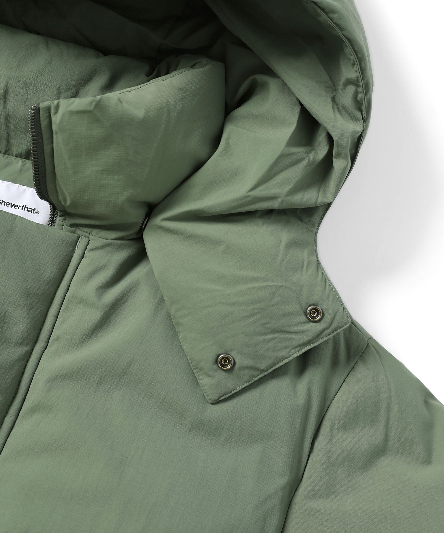 MUSINSA | thisisneverthat® Monster Down Parka Olive