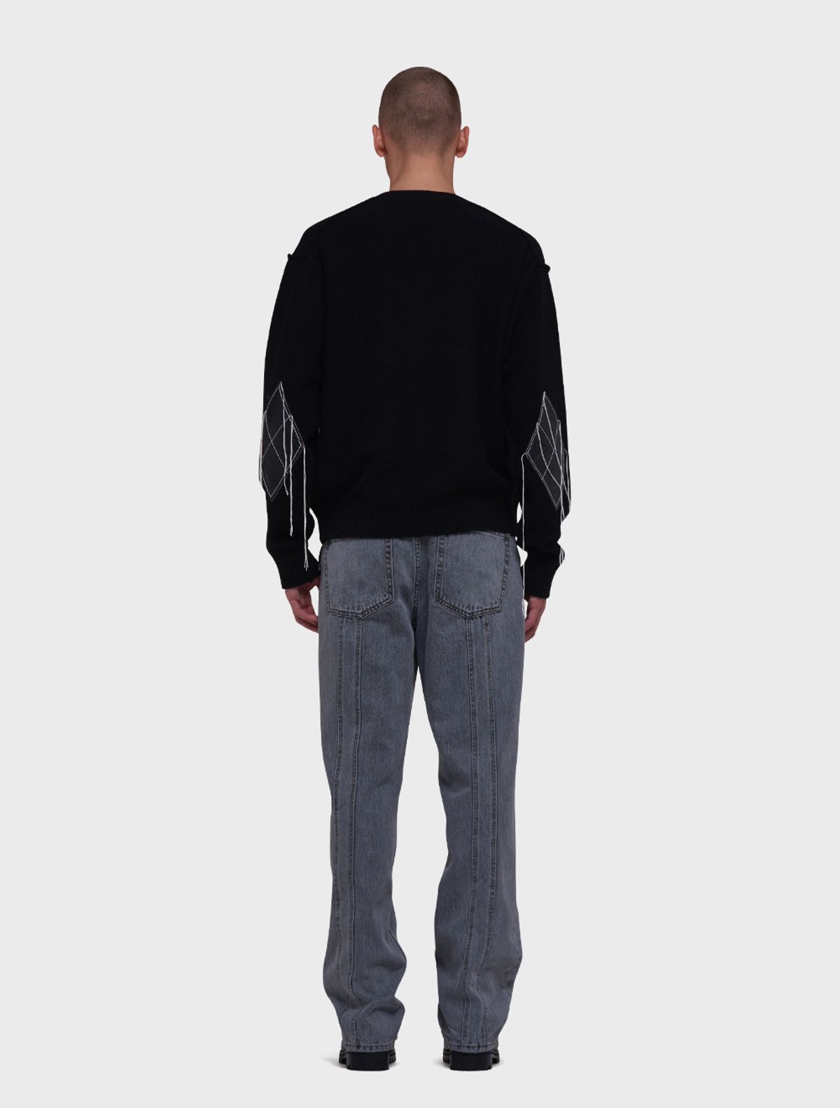 데호(DEHO) DEVIEDED DENIM [Gray]