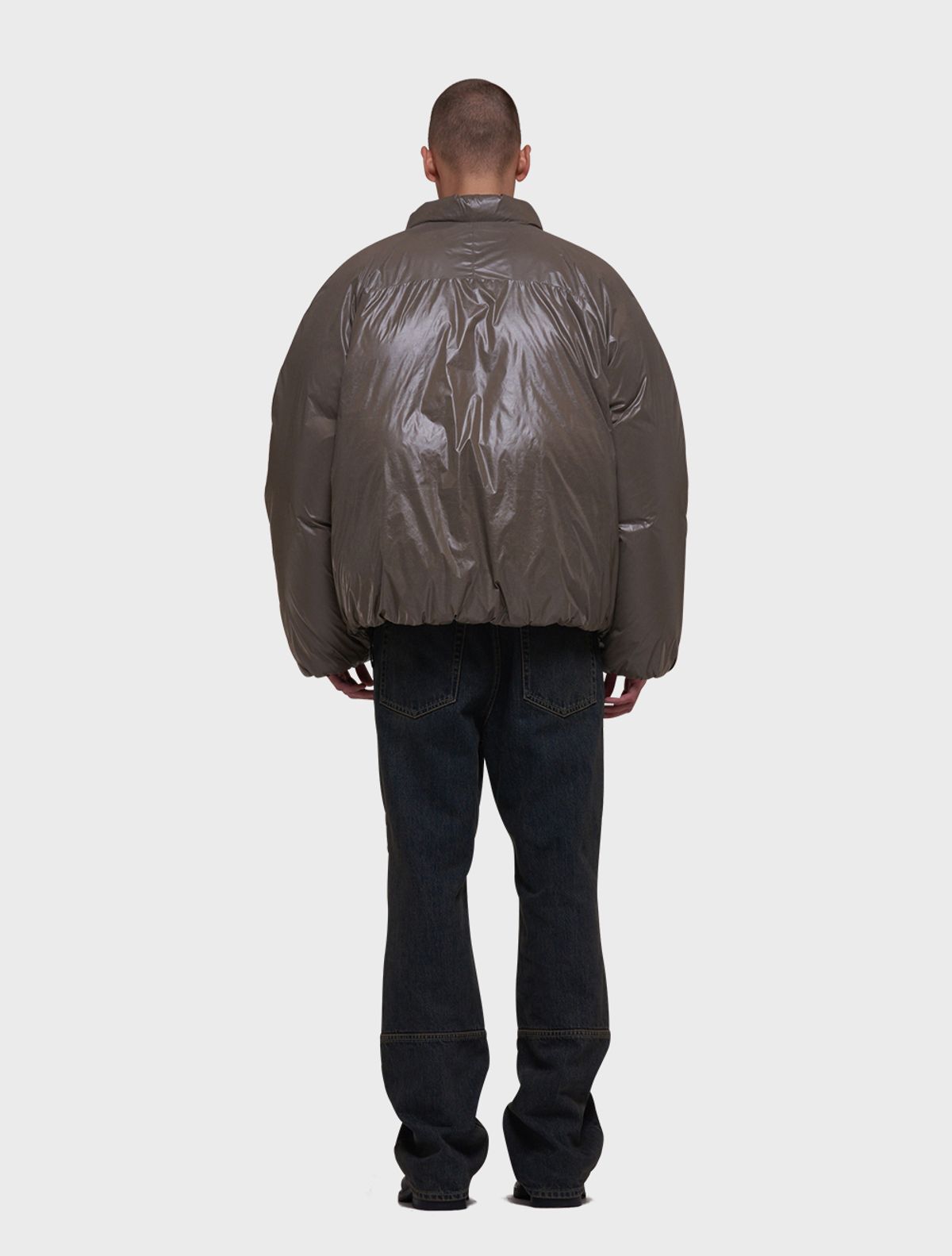데호(DEHO) NYLON DOWN JACKET [Olive]