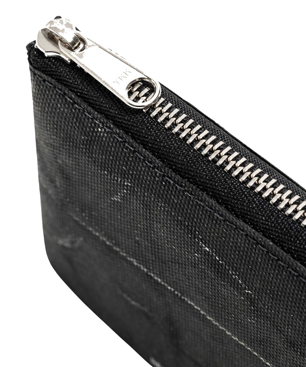 카네이테이(KANEITEI) PALM ZIP AROUND WALLET (GRAY) / UPCYCLED
