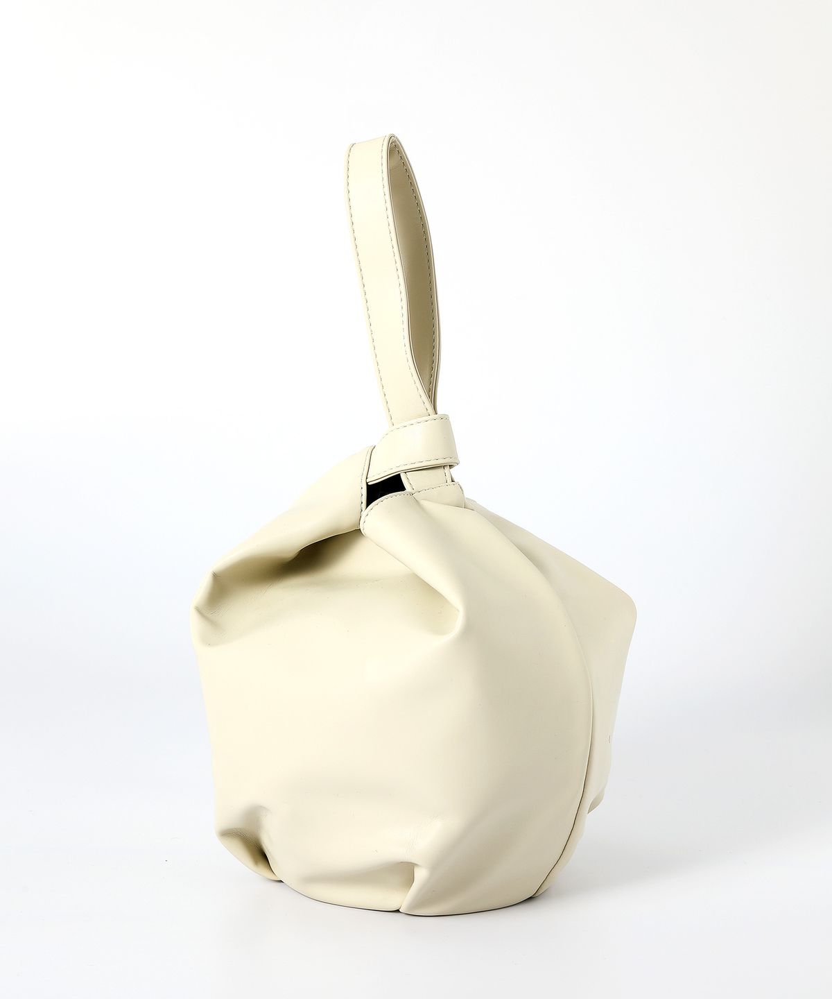 옐로우스톤(YELLOWSTONE) Dumpling wrist bag - Ivory