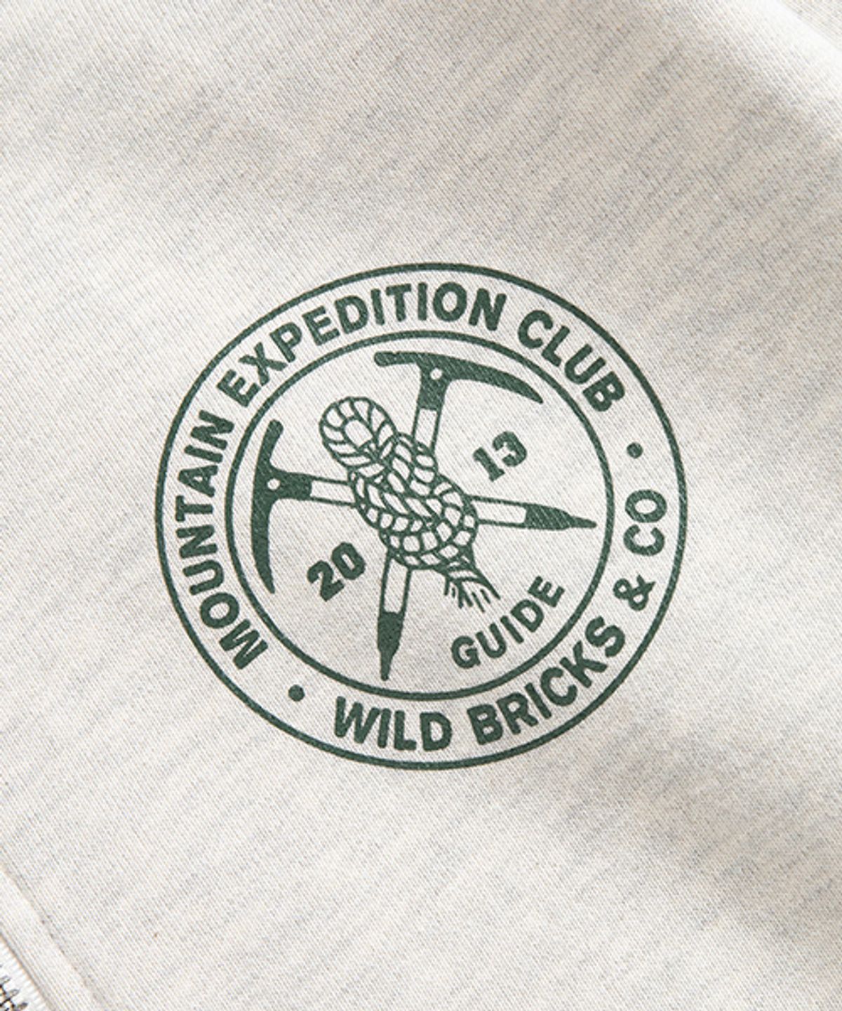 와일드 브릭스(WILD BRICKS) MEC HALF ZIP PULLOVER (oatmeal)