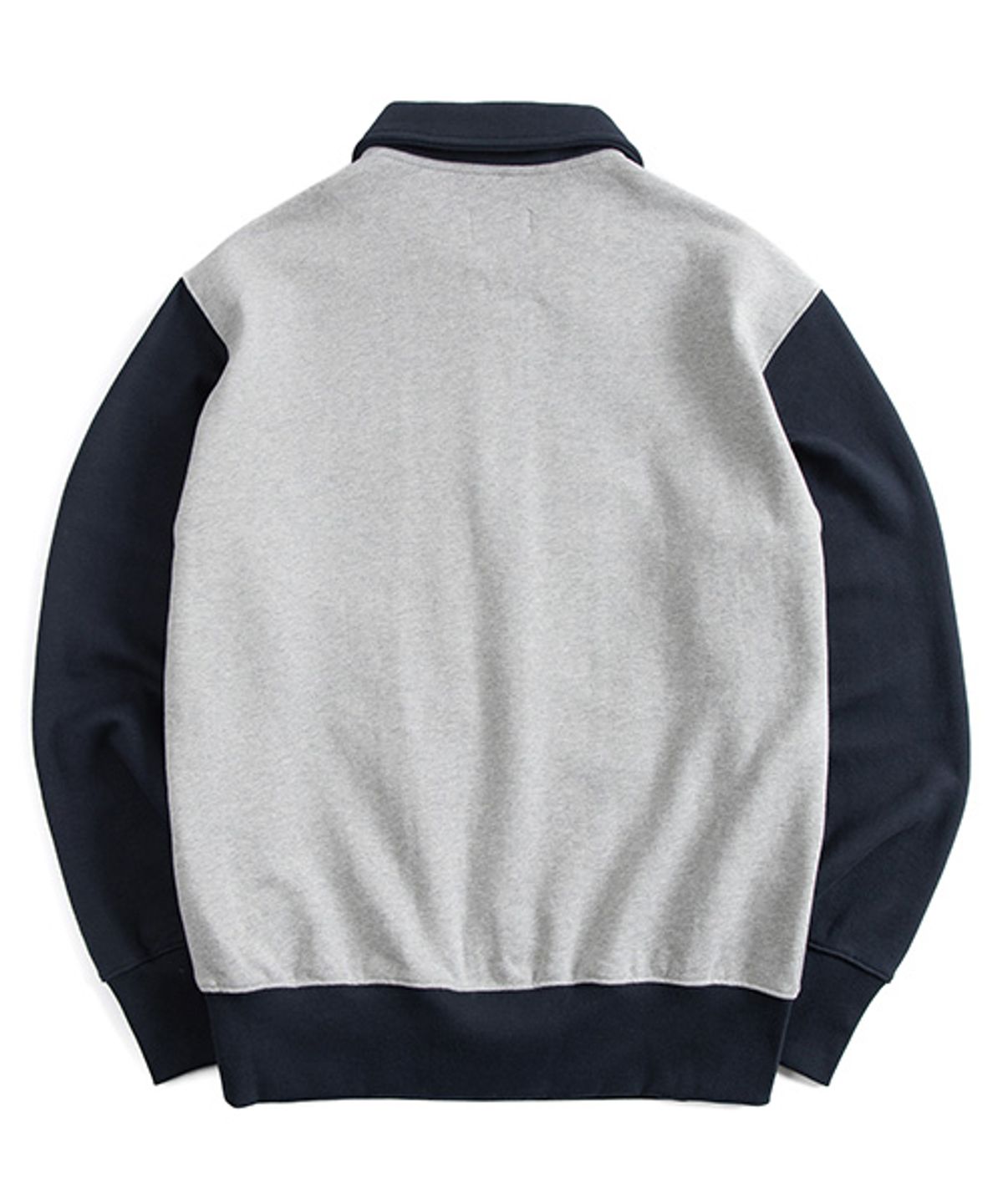 와일드 브릭스(WILD BRICKS) MEC HALF ZIP PULLOVER (grey/navy)