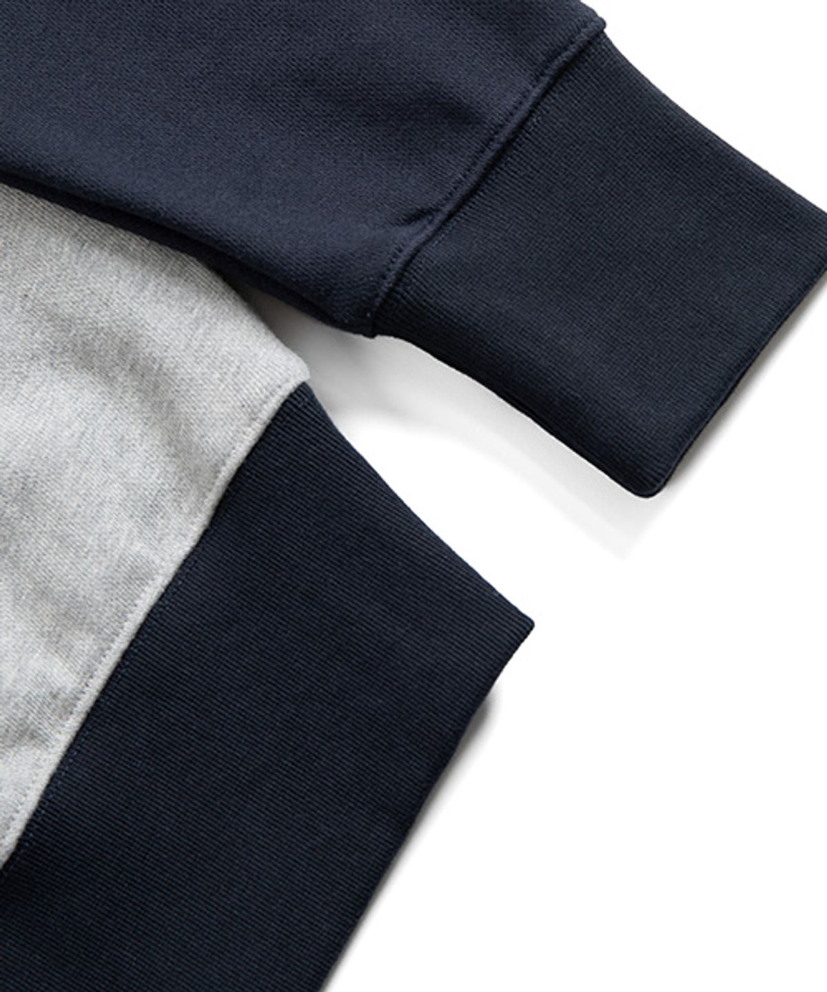 와일드 브릭스(WILD BRICKS) MEC HALF ZIP PULLOVER (grey/navy)