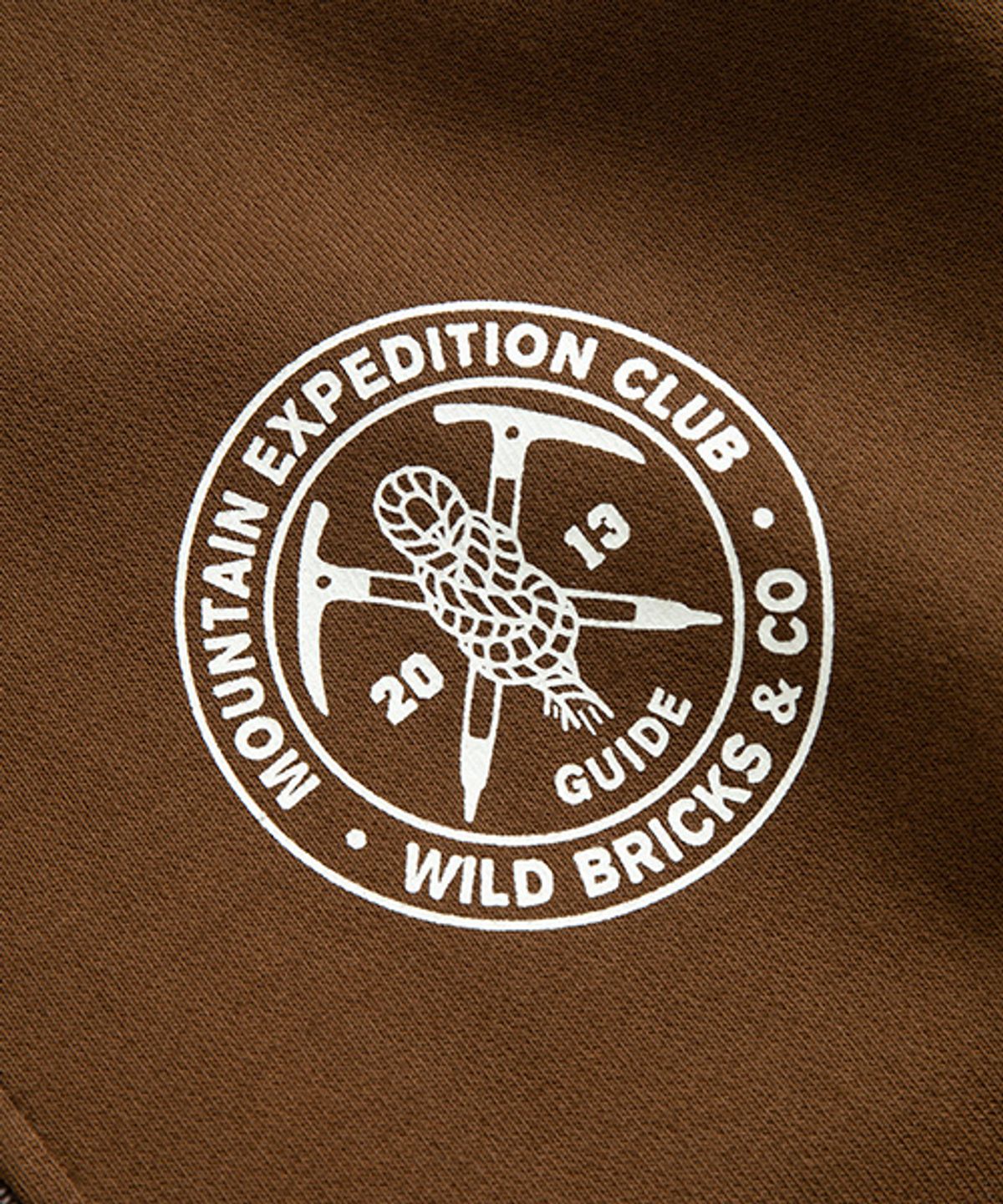 와일드 브릭스(WILD BRICKS) MEC HALF ZIP PULLOVER (brown)