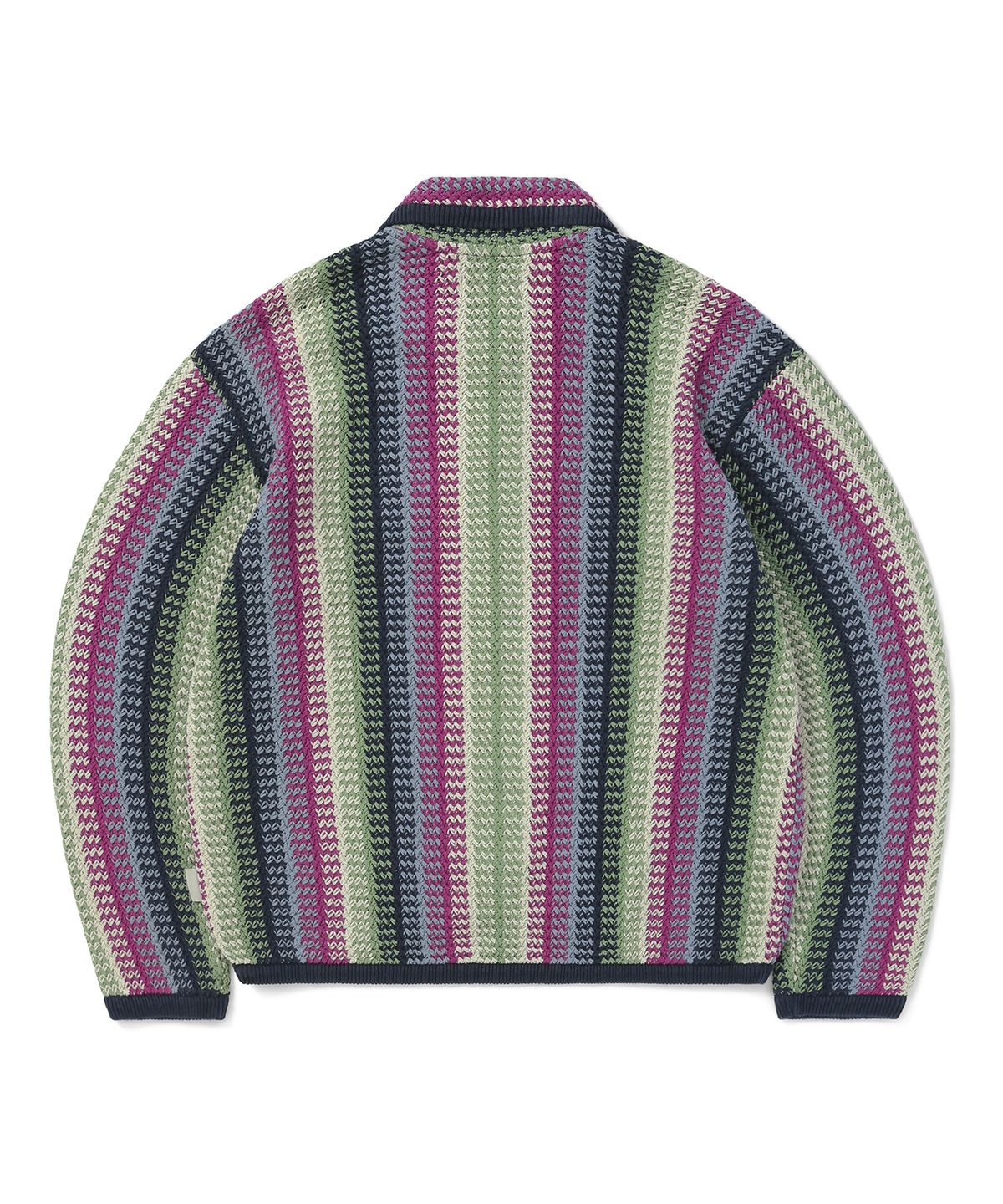 디스이즈네버댓(THISISNEVERTHAT) Crochet Knit Jacket Magenta