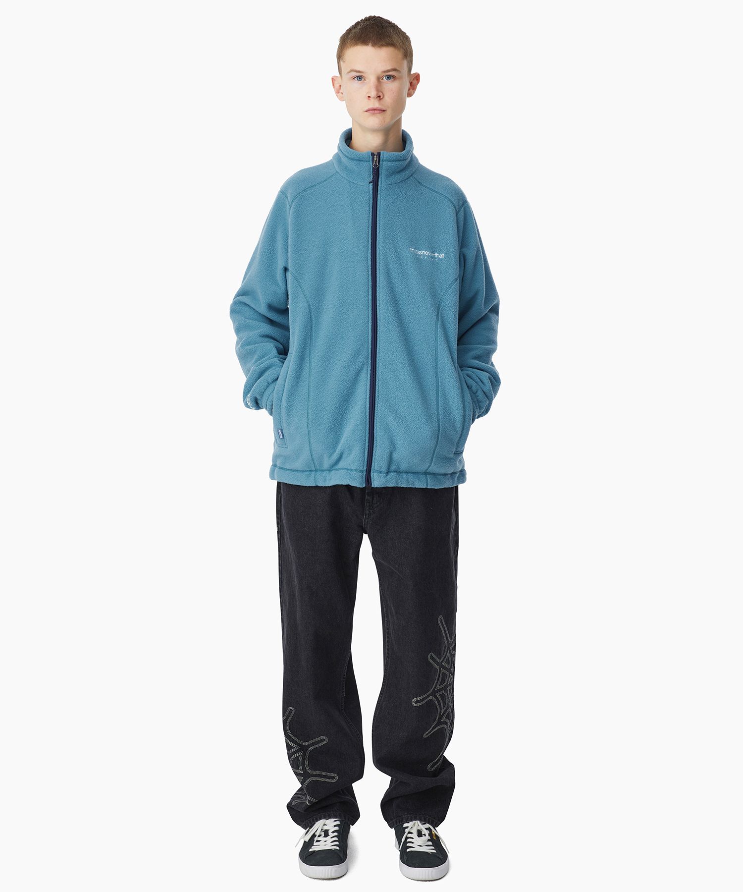 MUSINSA公式 | thisisneverthat® GORE-TEX INFINIUM™ Fleece Jacket Blue 