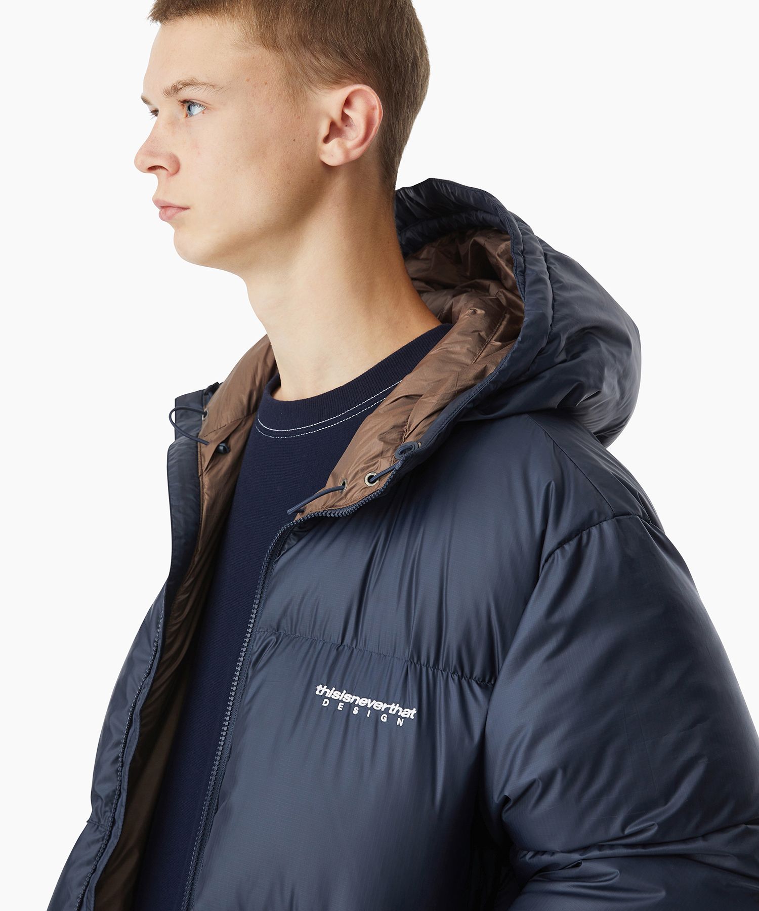 thisisneverthat PERTEX® Down Jacket Navy MUSINSA | thisisneverthat® PERTEX® Recycled Down Jacket Navy