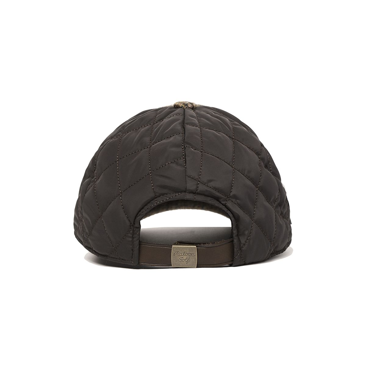 말본 골프(MALBON GOLF) Woolen Padded 말본 스크립트 캡 BROWN