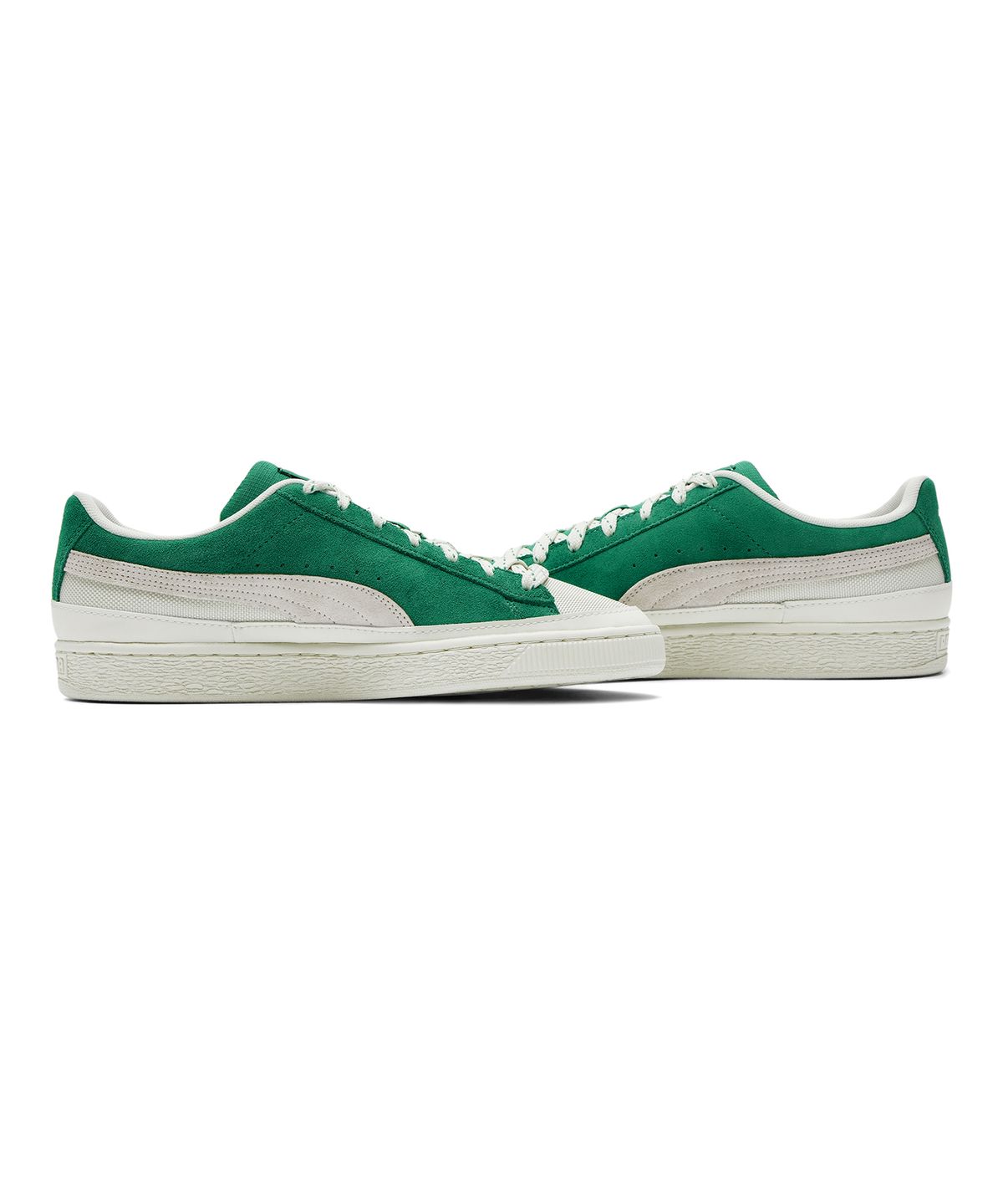 푸마(PUMA) 푸마 스웨이드 트레일 레이스 - 그린:아이보리 / 391901-03