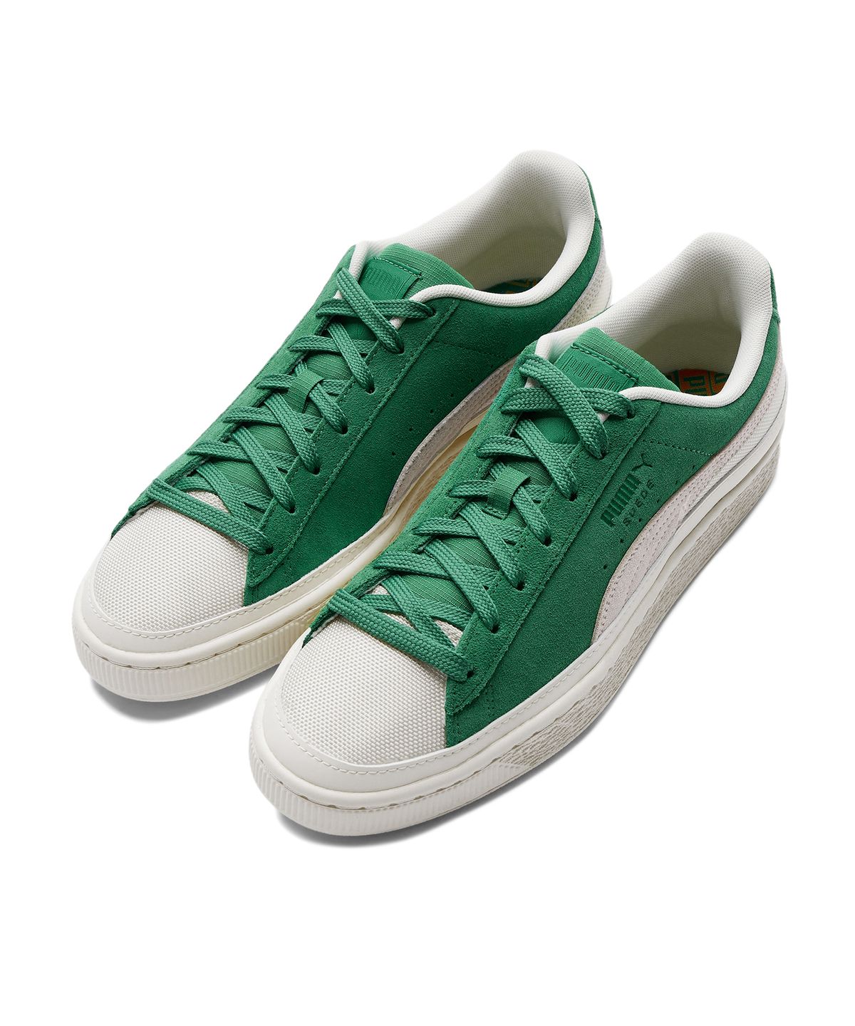 푸마(PUMA) 푸마 스웨이드 트레일 레이스 - 그린:아이보리 / 391901-03